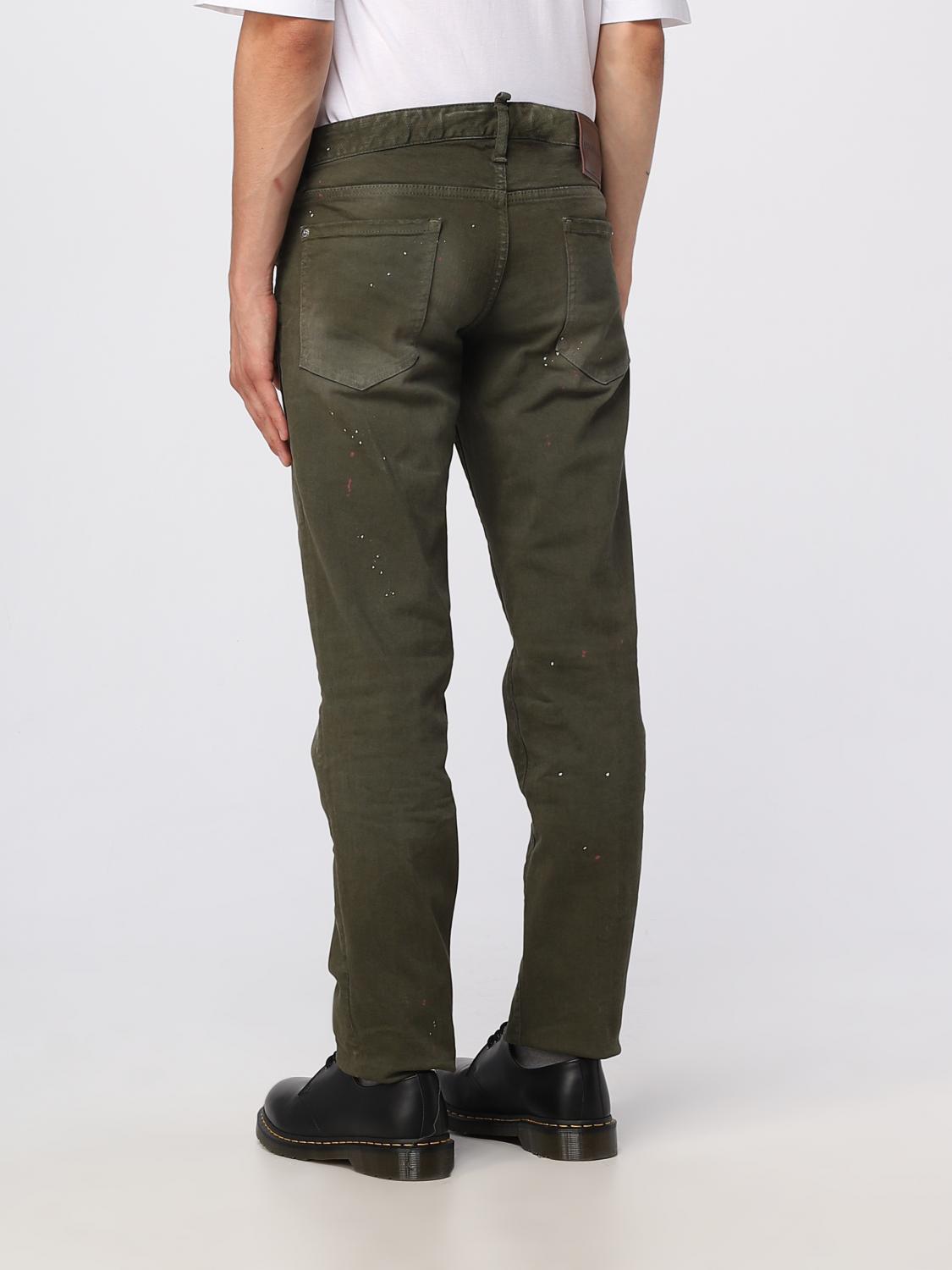 DSQUARED2 JEANS: Jeans hombre Dsquared2, Verde - Img 2