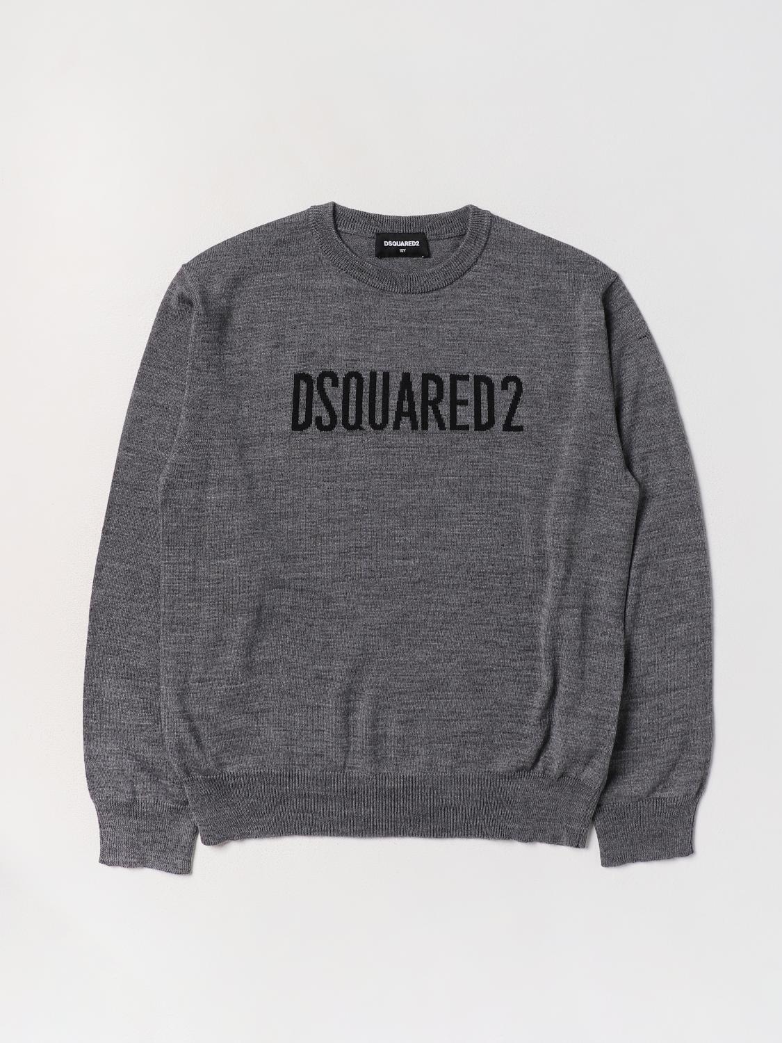 DSQUARED2: Jumper kids Junior Grey Dsquared2 jumper