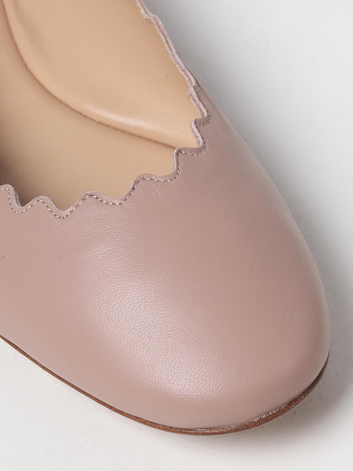 CHLOÉ BALLERINAS: Schuhe damen ChloÉ, Pink - Img 4