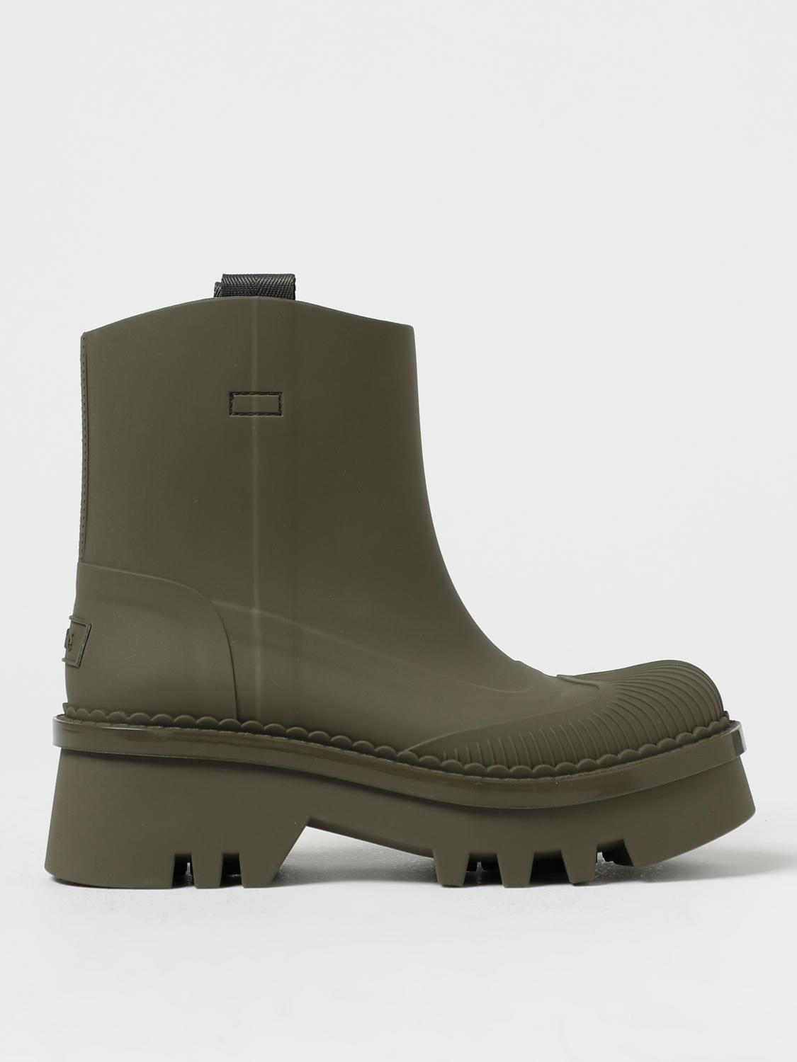 CHLOÉ FLACHE STIEFELETTEN: Stiefel damen ChloÉ, Grün - Img 1