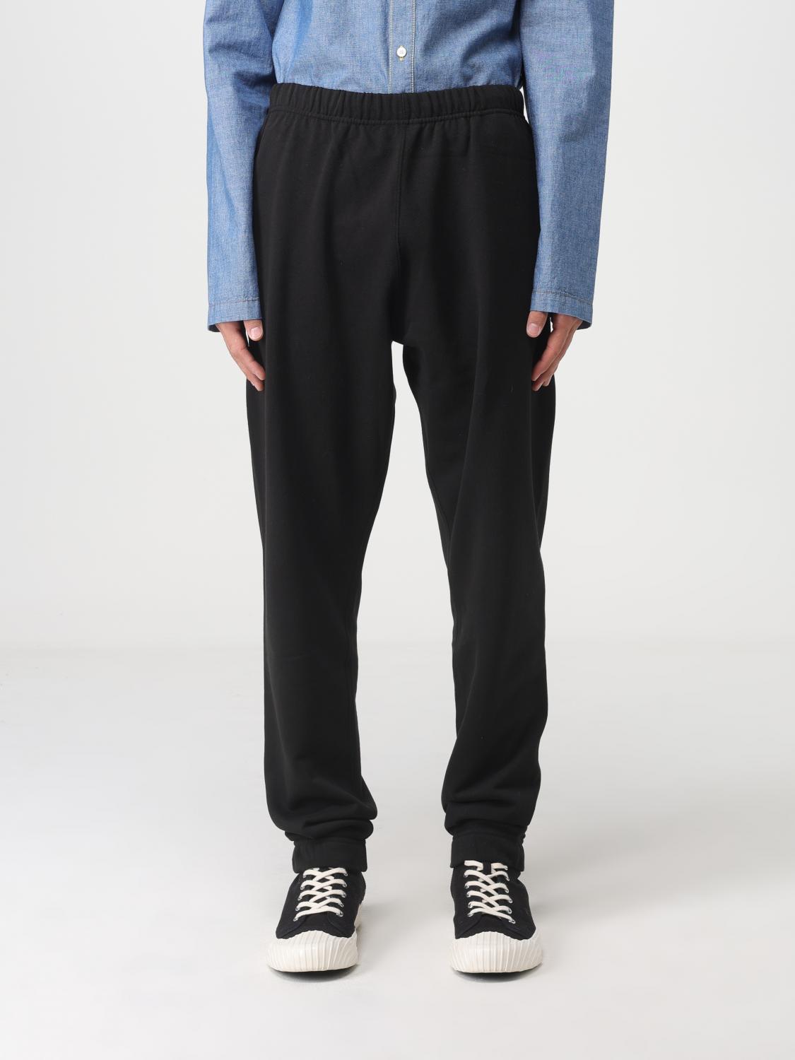 Kenzo Boke Flower pants in cotton - Black | FC65PA7934MF | GIGLIO.COM