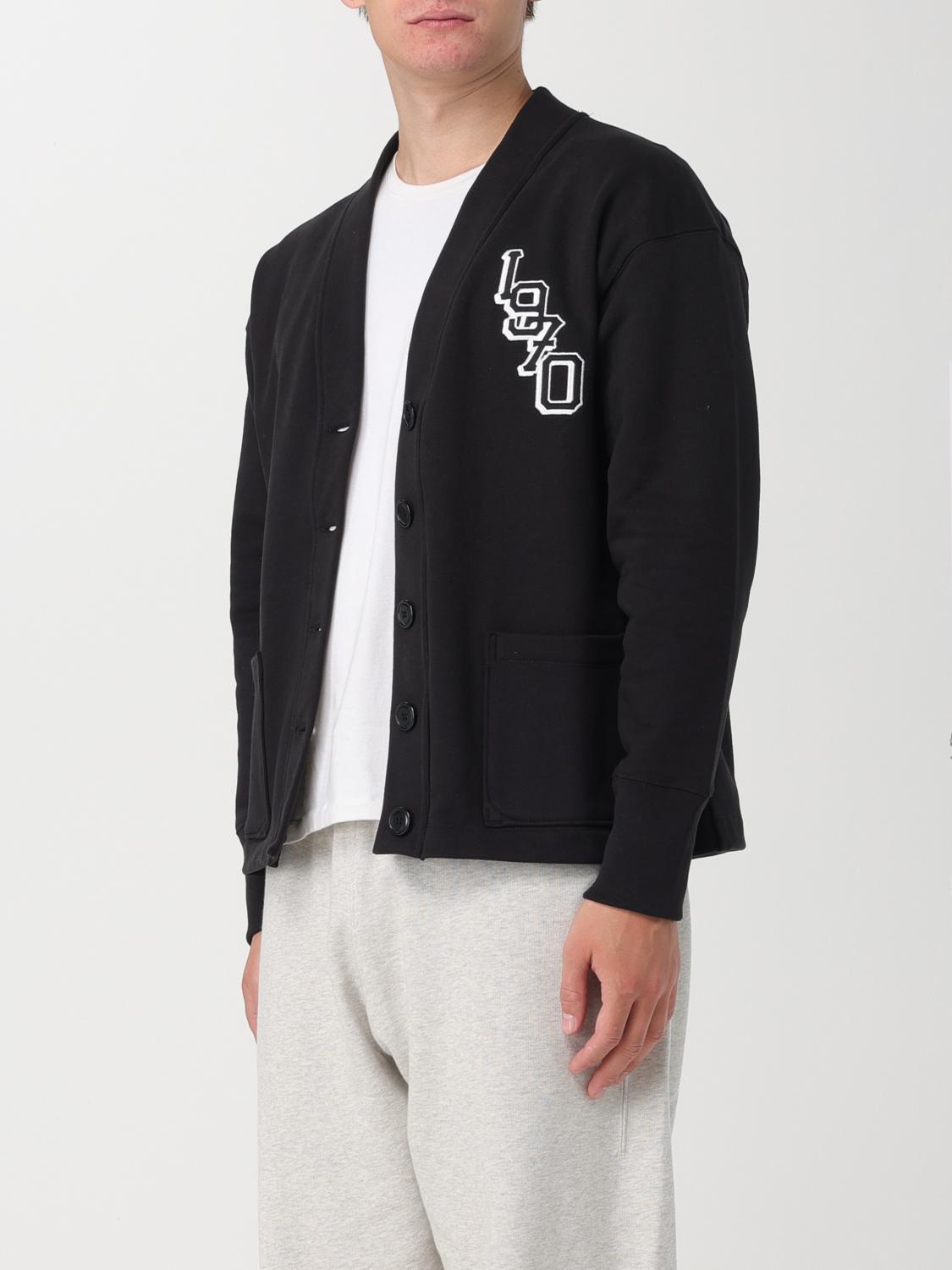 Kenzo cotton cardigan with Varsity Jungle Tiger embroidery - Black