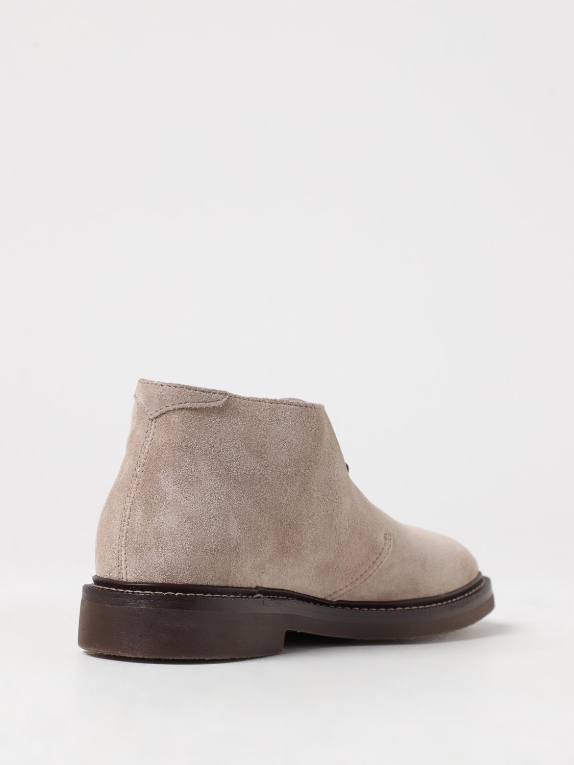Brunello Cucinelli Beige Suede Chukka Boots Brunello Cucinelli - Whiskey Suede Chukka Boot | Mitchell Stores main image 4