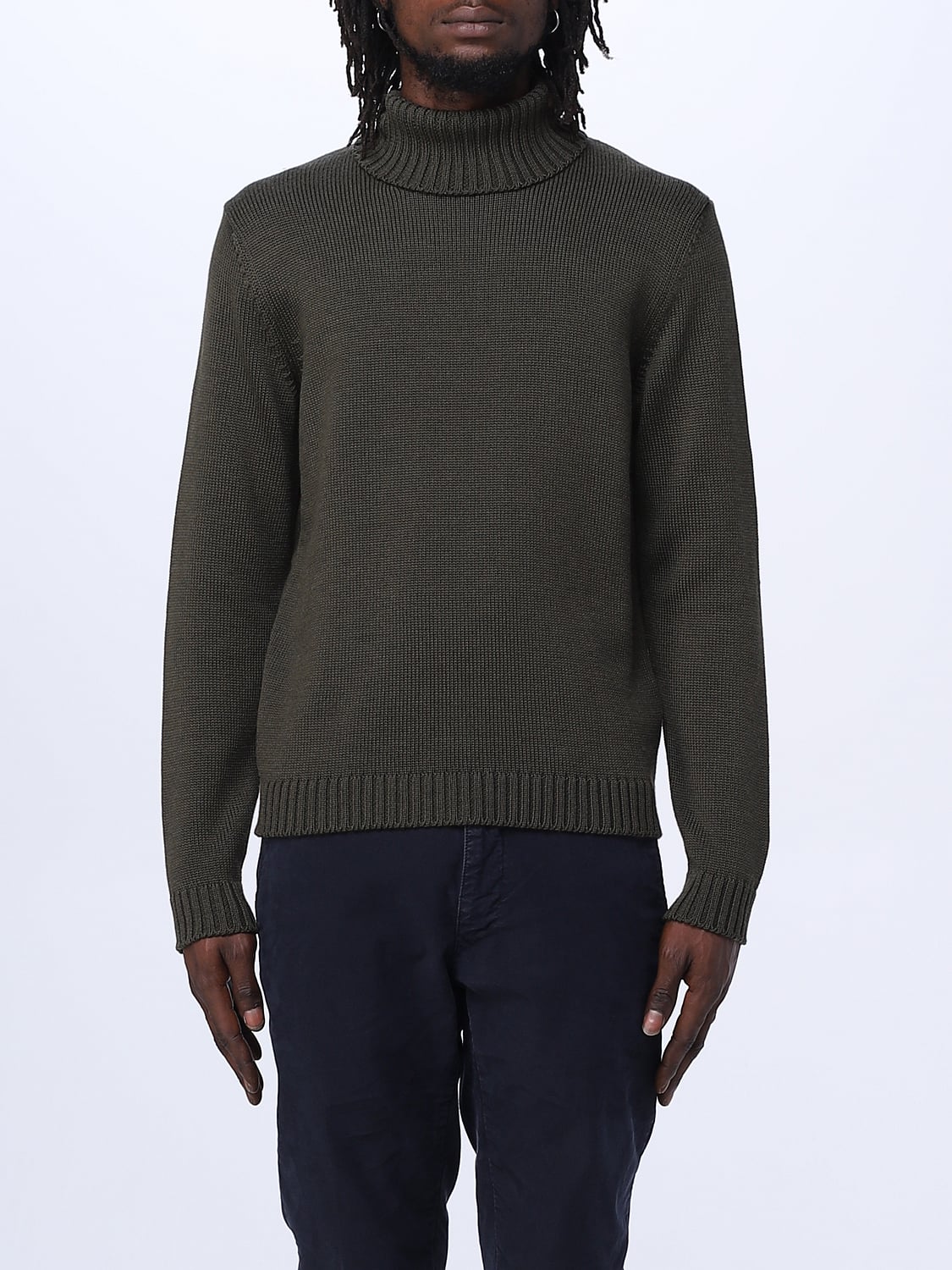 ZANONE PULLOVER: Pullover herren Zanone, Military - Img 1