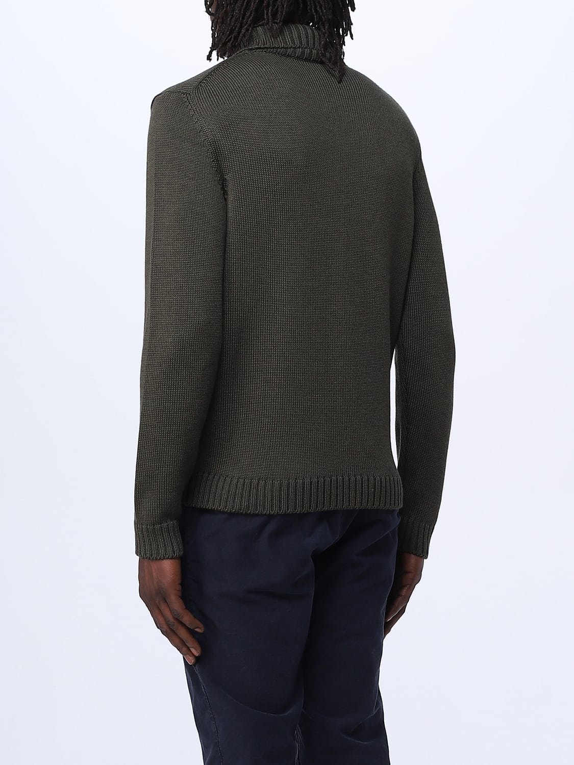 ZANONE PULLOVER: Pullover herren Zanone, Military - Img 2