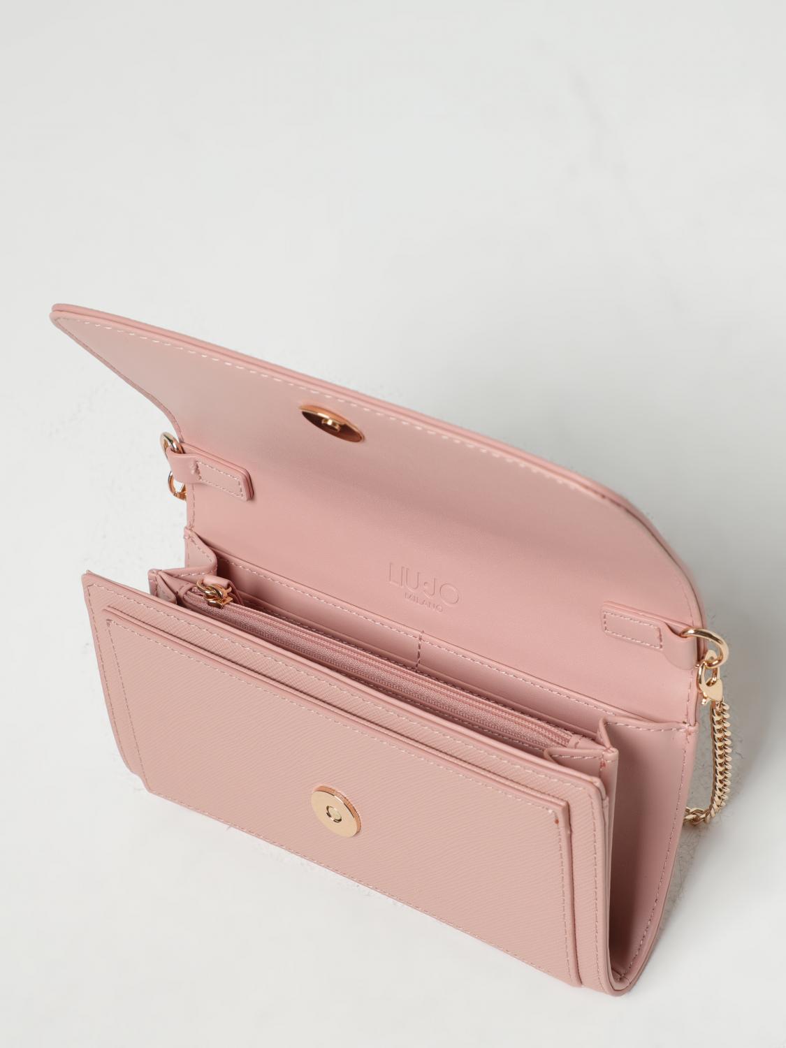LIU JO MINI BOLSO: Cartera mujer Liu Jo, Durazno - Img 3