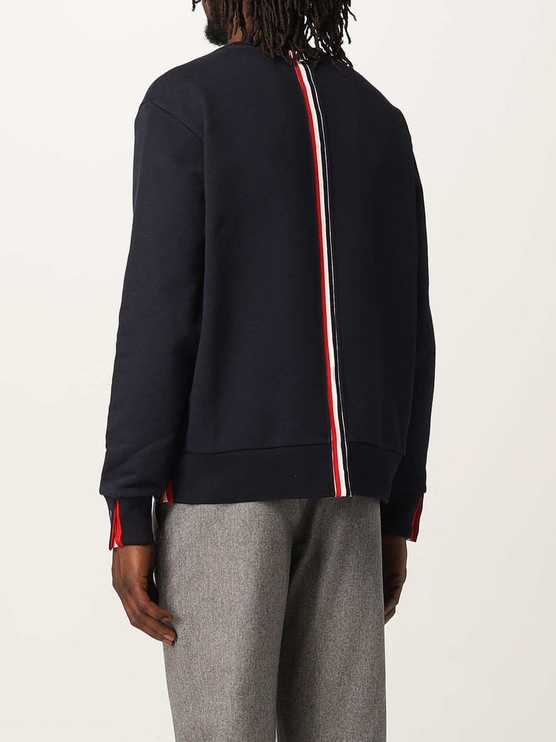 THOM BROWNE SUDADERA: Sudadera hombre Thom Browne, Azul Oscuro - Img 3