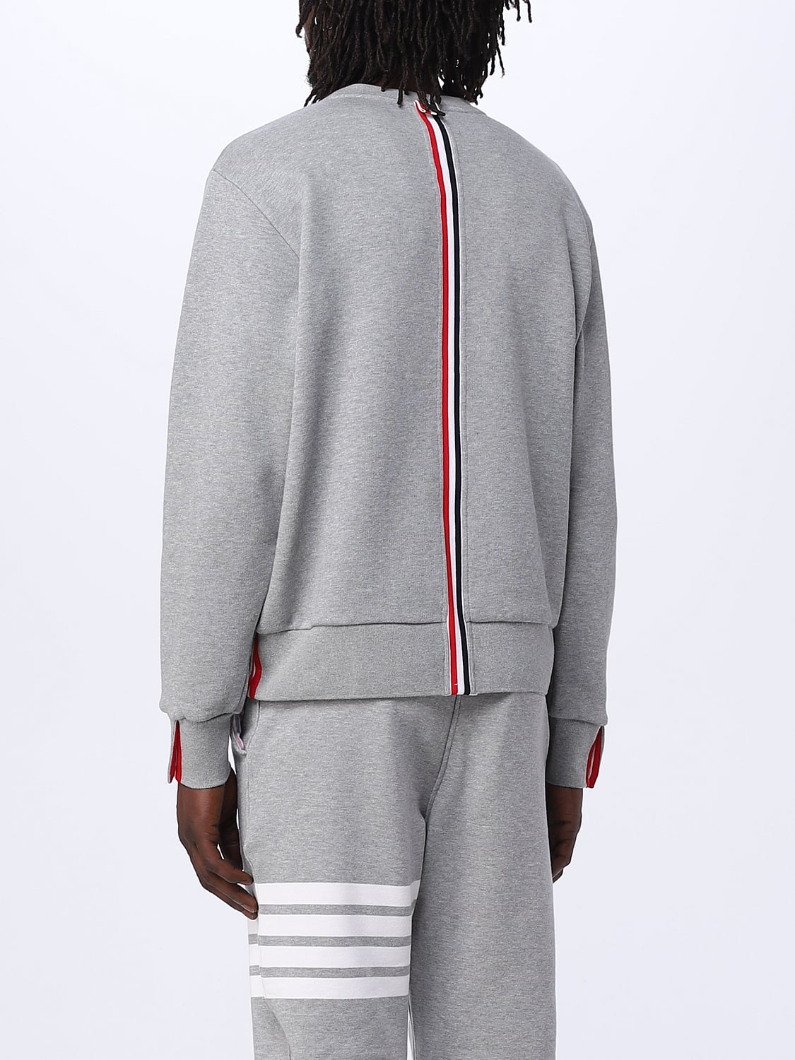 THOM BROWNE SUDADERA: Sudadera hombre Thom Browne, Carbón - Img 3