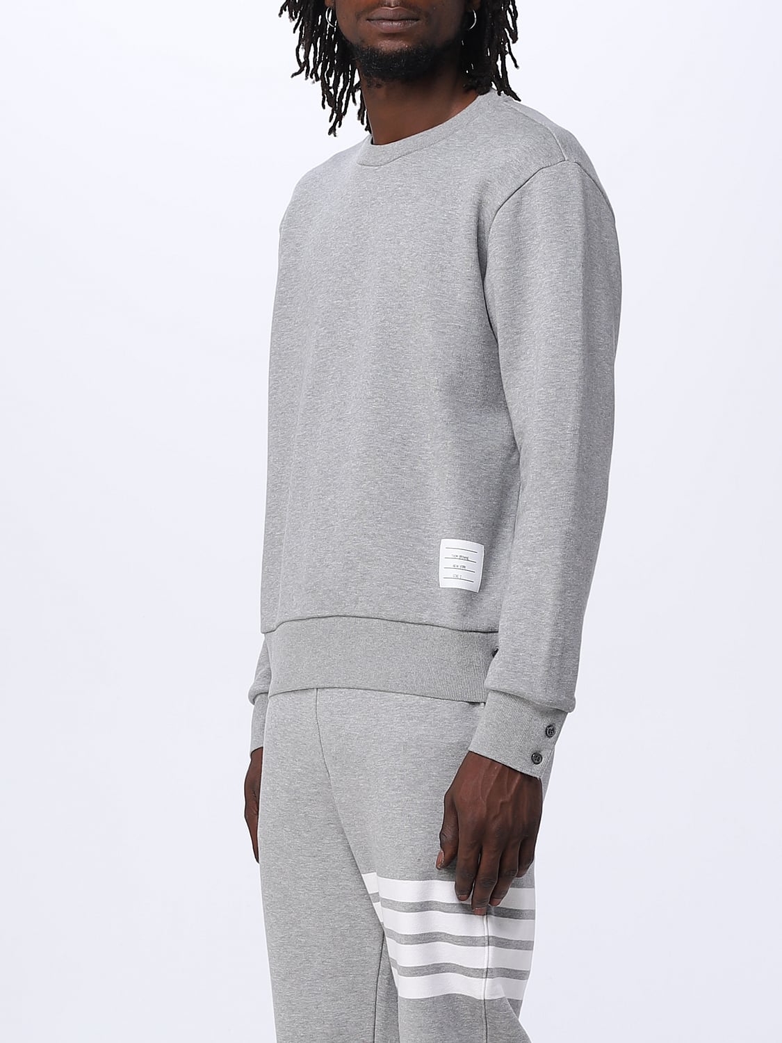 THOM BROWNE SUDADERA: Sudadera hombre Thom Browne, Carbón - Img 4