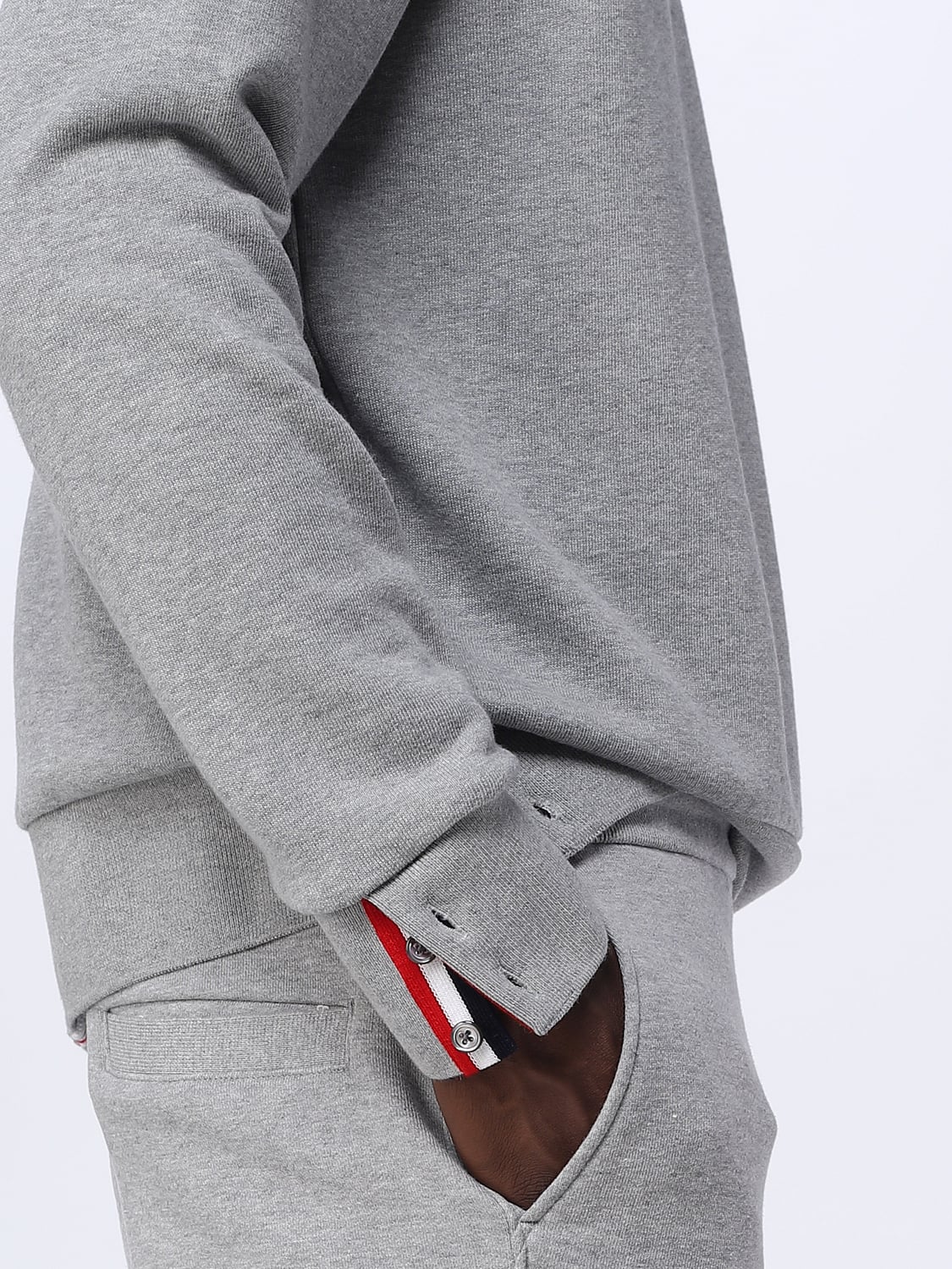 THOM BROWNE SUDADERA: Sudadera hombre Thom Browne, Carbón - Img 5
