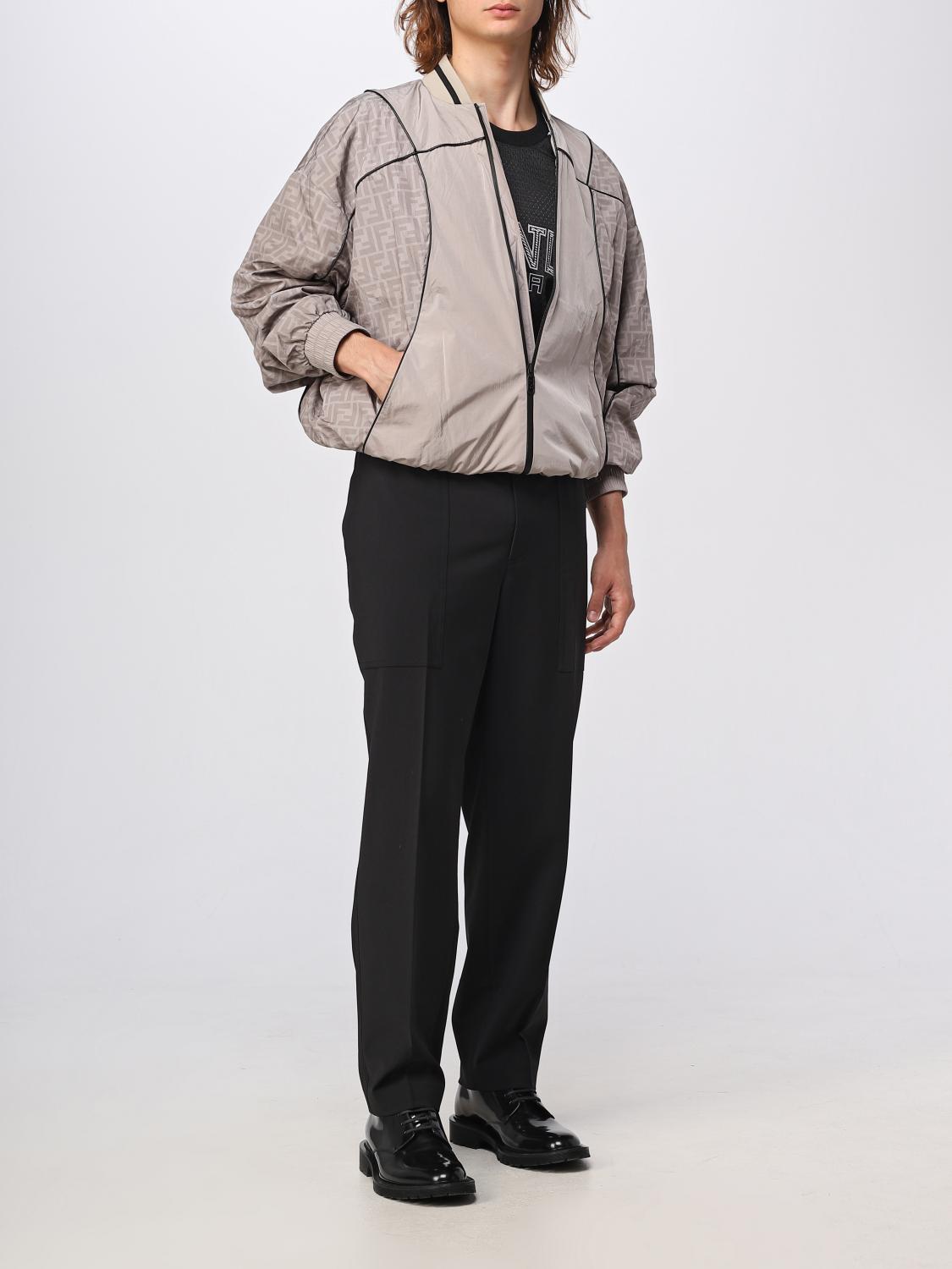 FENDI｜JACKETS (FF nylon bomber jacker (FAA899 AP5A F14W FENDI FF Padded Bomber Jacket | Green | FARFETCH JO