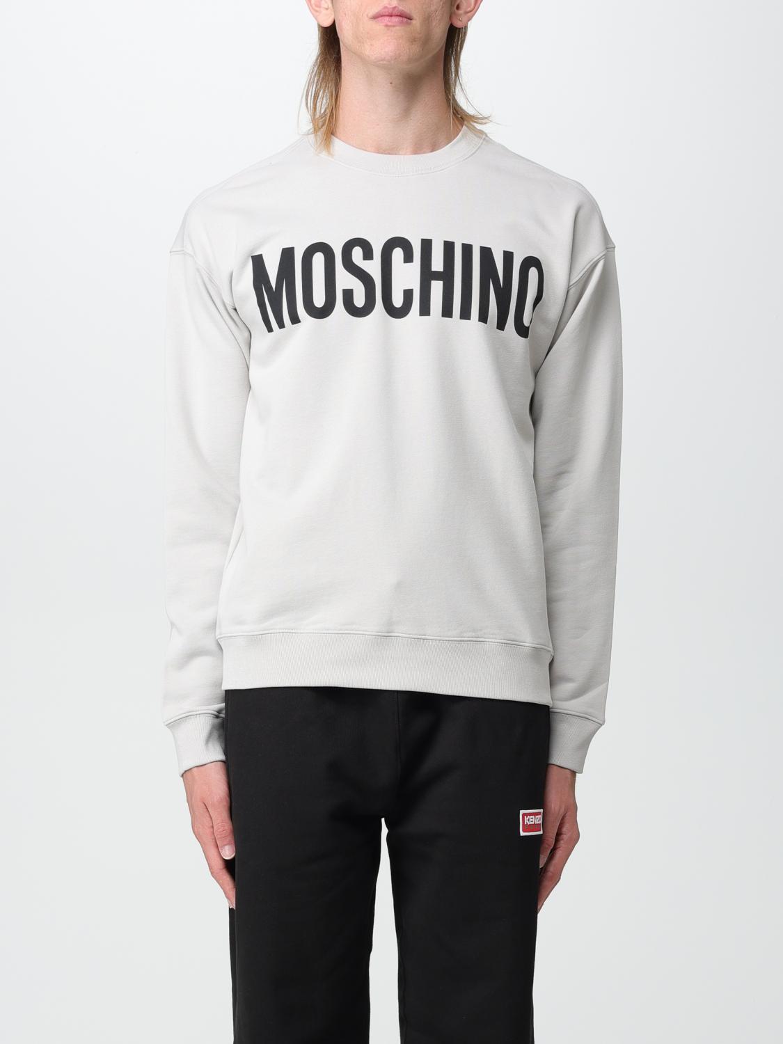 MOSCHINO COUTURE SWEATSHIRT: Pullover herren Moschino Couture, Grau - Img 1