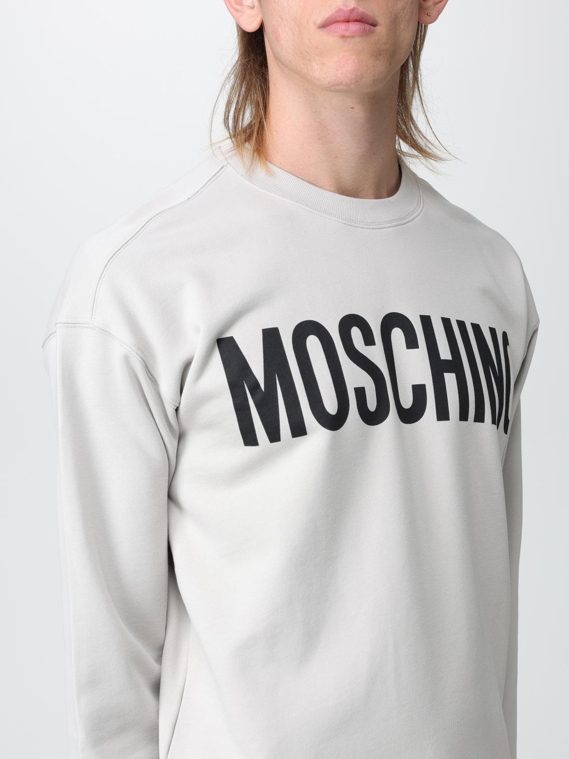 MOSCHINO COUTURE SWEATSHIRT: Pullover herren Moschino Couture, Grau - Img 3