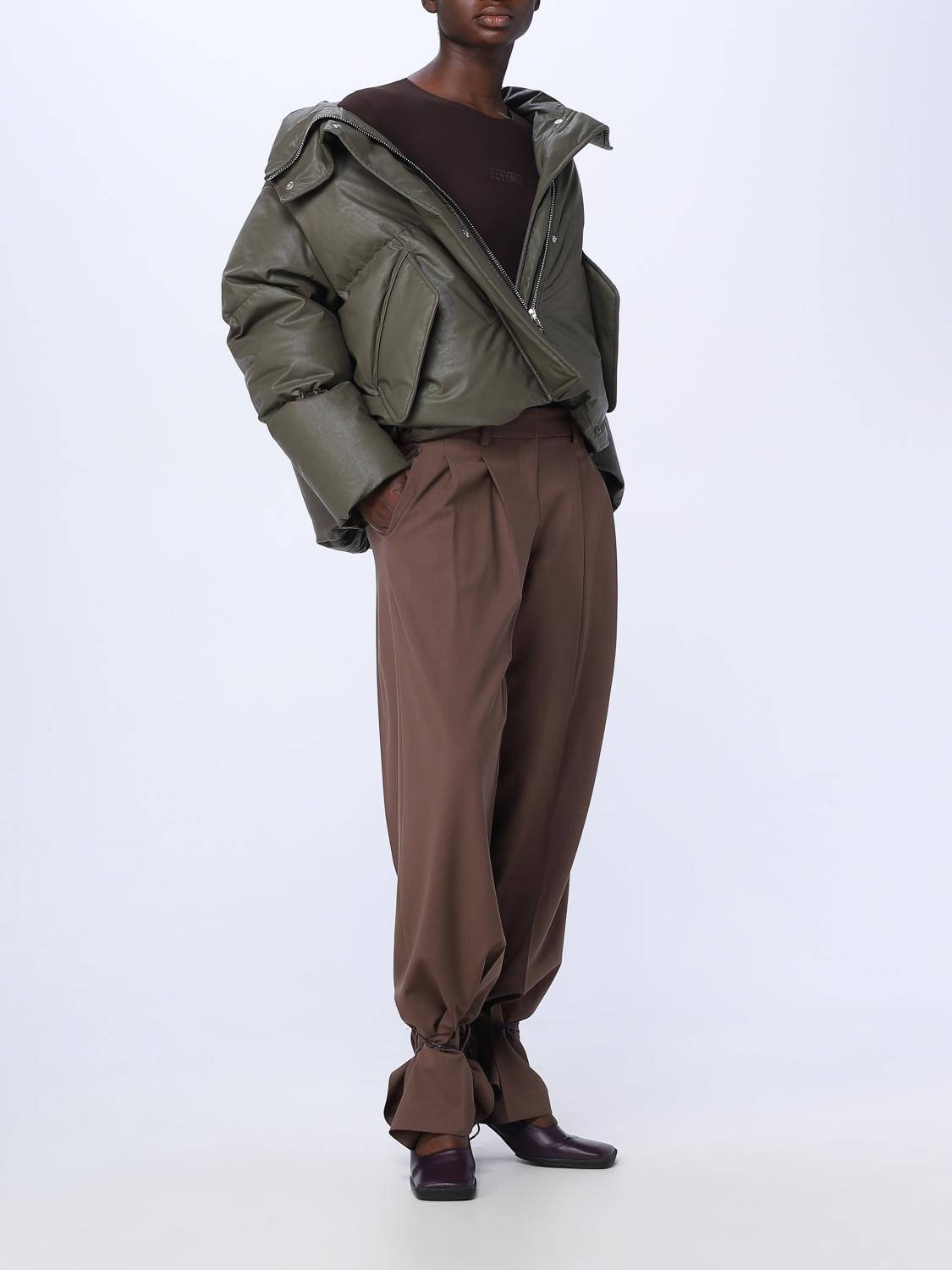 MM6 MAISON MARGIELA: Jacket woman - Green | Mm6 Maison