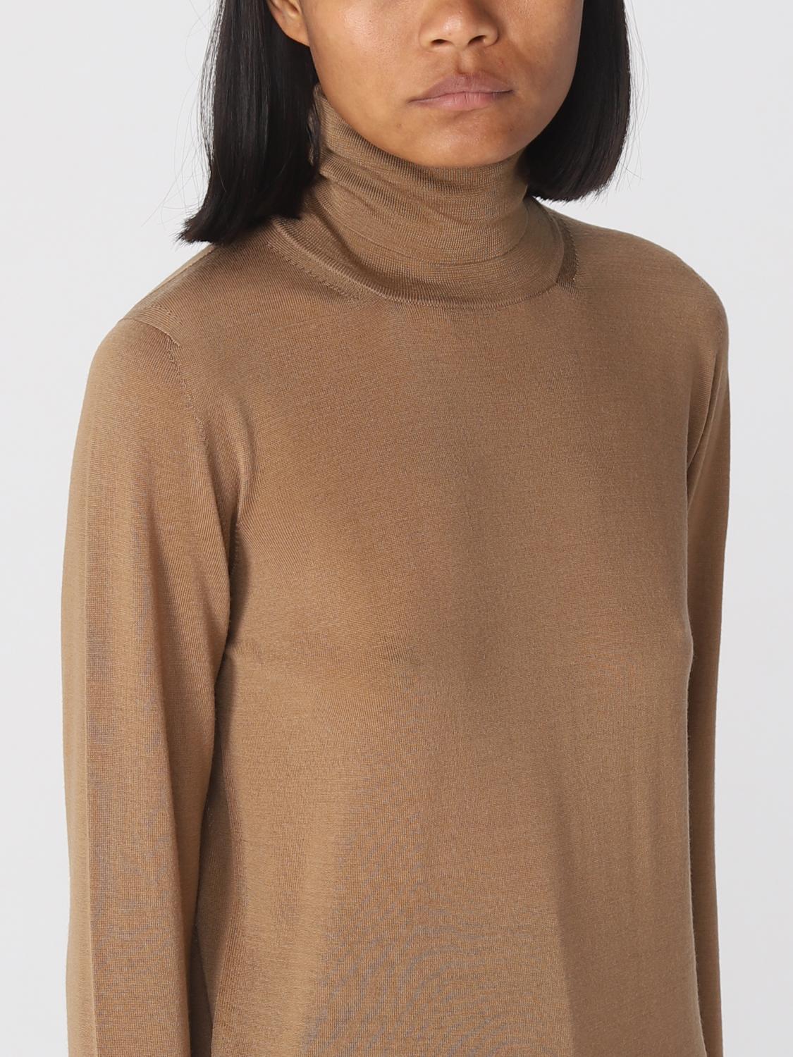MAX MARA PULL: Pull femme Max Mara, Chameau - Img 5