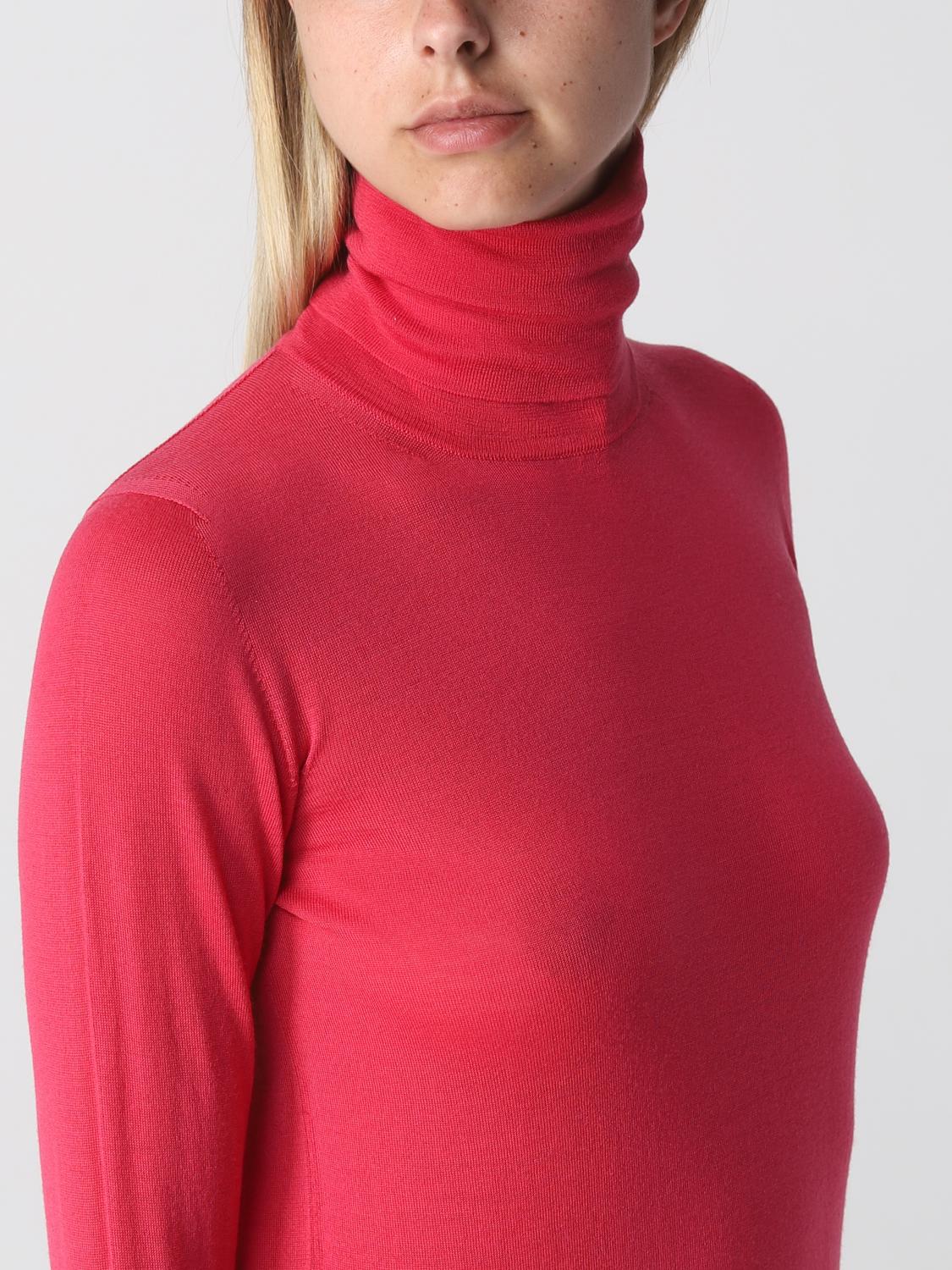 MAX MARA PULLOVER: Pullover damen Max Mara, Raspberry - Img 4