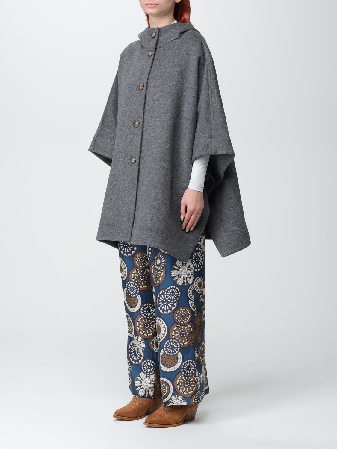 MAX MARA COAT: Jacket woman Max Mara, Grey - Img 3