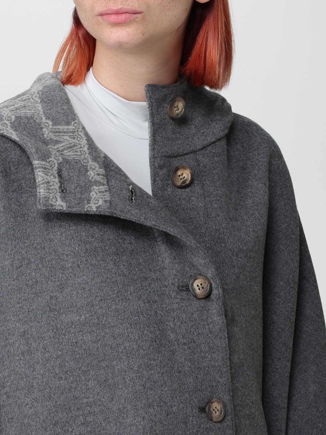 MAX MARA COAT: Jacket woman Max Mara, Grey - Img 4