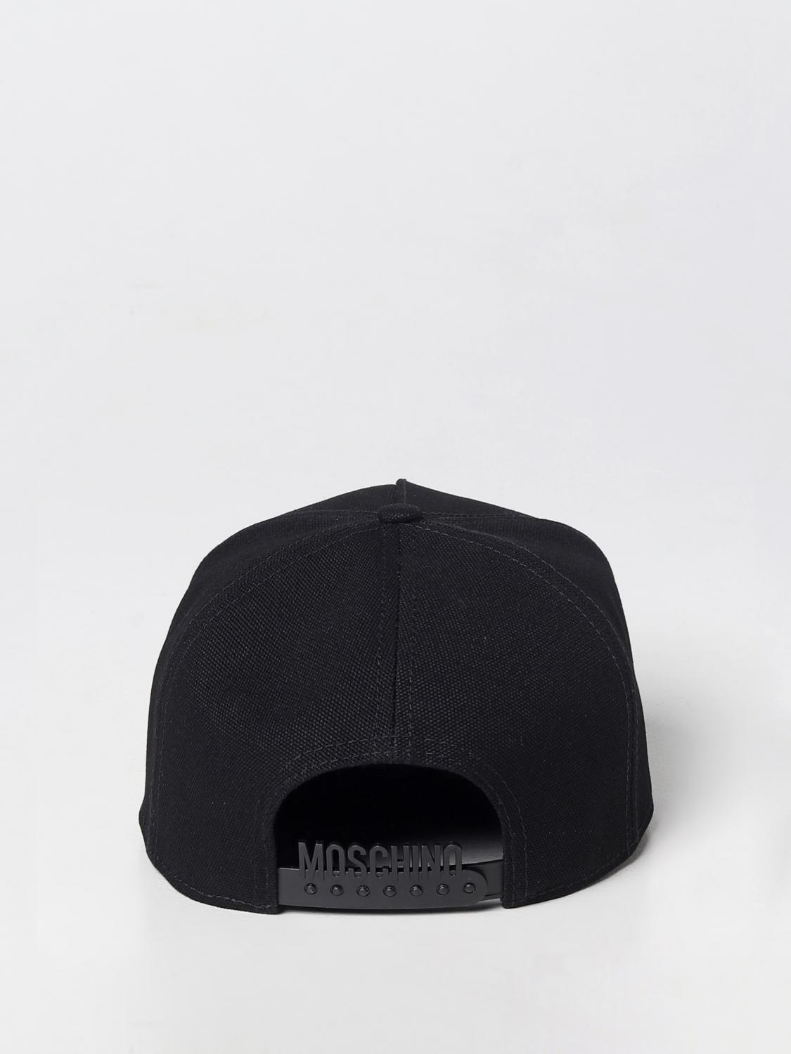 MOSCHINO COUTURE 帽子: Moschino Couture コットンハット, ブラック - Img 3
