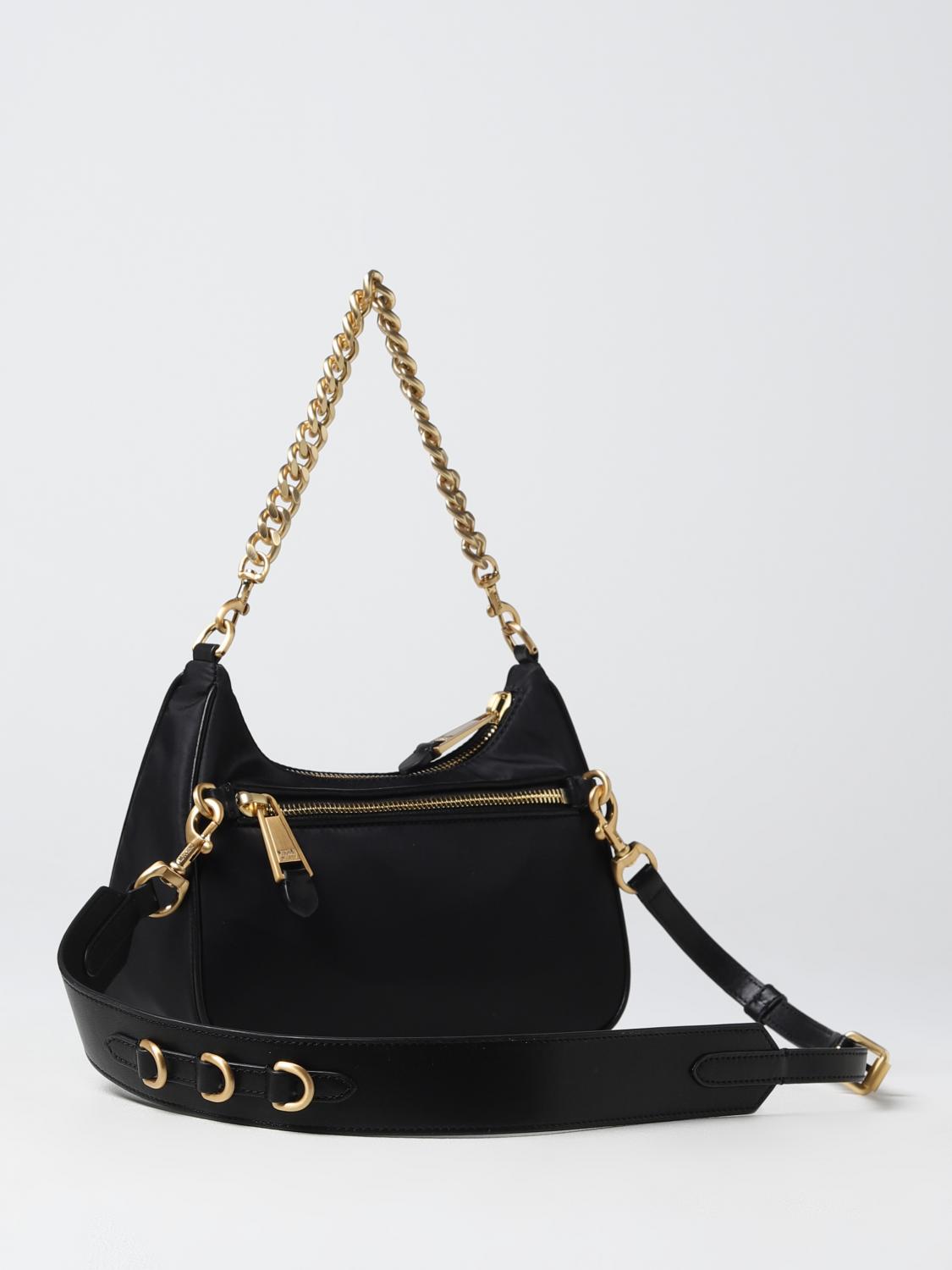 MOSCHINO COUTURE BOLSO DE HOMBRO: Bandolera mujer Moschino Couture, Negro - Img 2