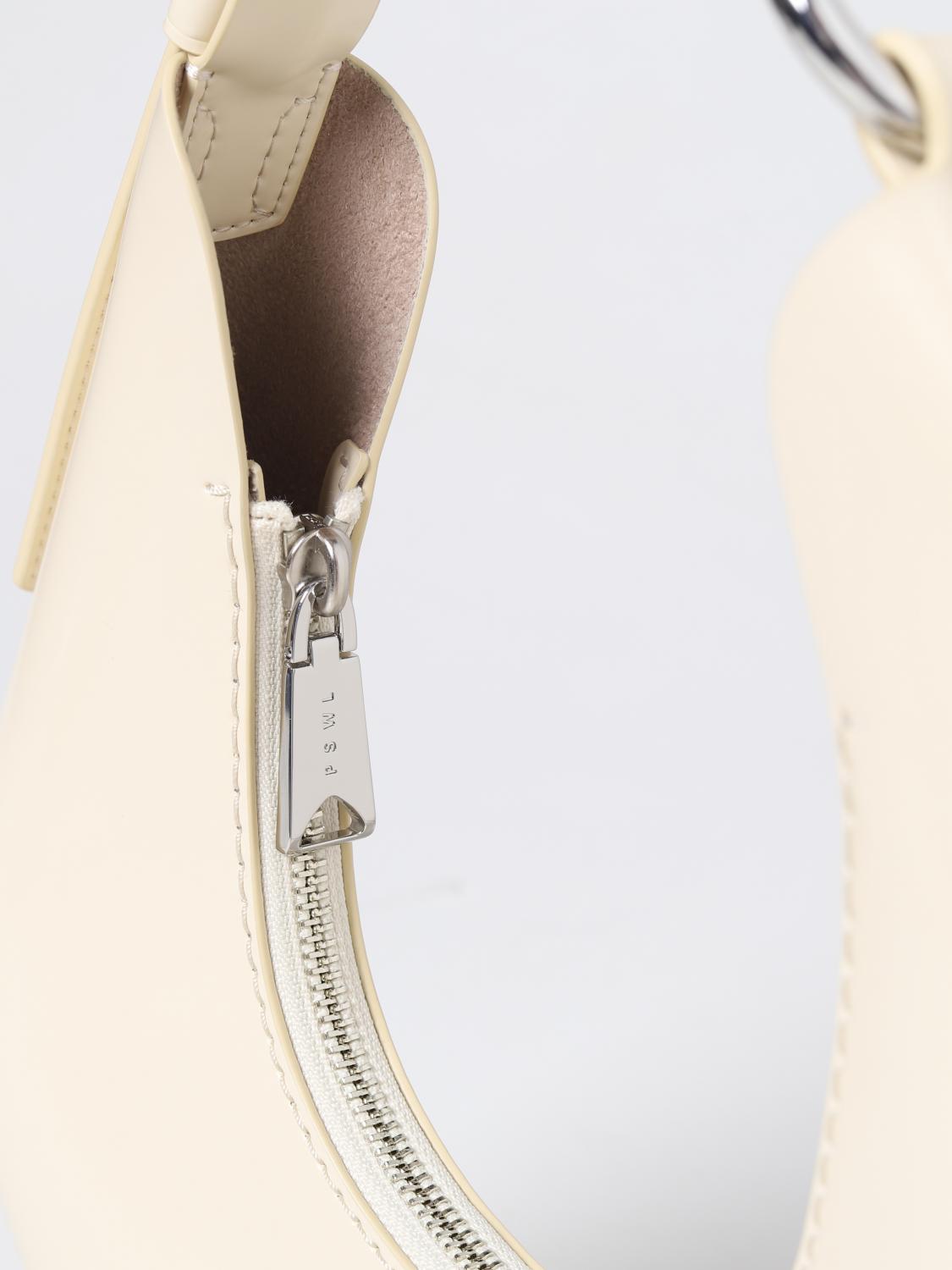 PROENZA SCHOULER BORSA A SPALLA: Borsa Chrystie Proenza Shouler in pelle spazzolata, Bianco - Img 3