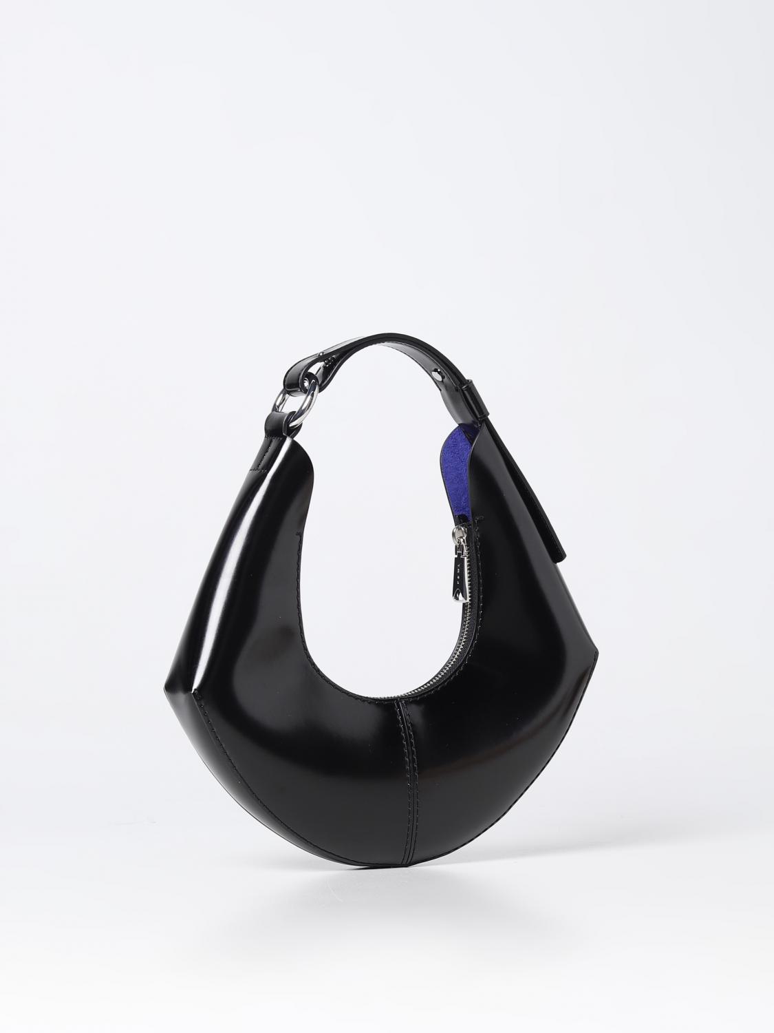 PROENZA SCHOULER BORSA A SPALLA: Borsa Chrystie Proenza Shouler in pelle spazzolata, Nero - Img 2