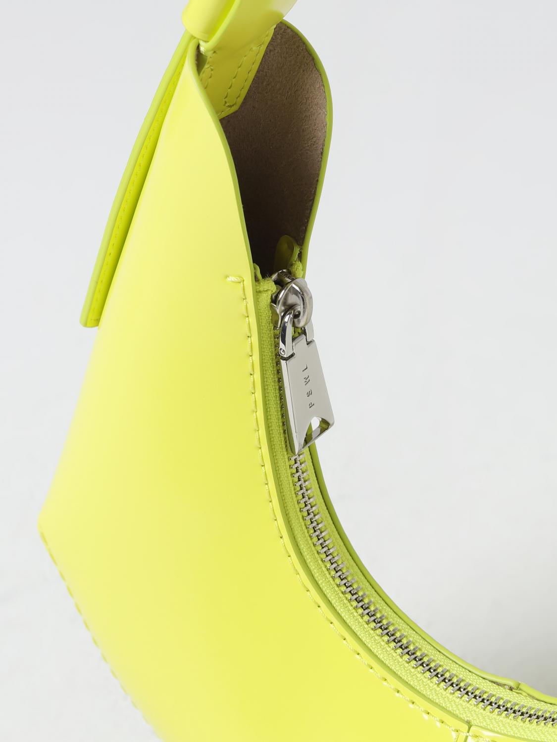 PROENZA SCHOULER BORSA A SPALLA: Borsa Chrystie Proenza Shouler in pelle spazzolata, Giallo - Img 3