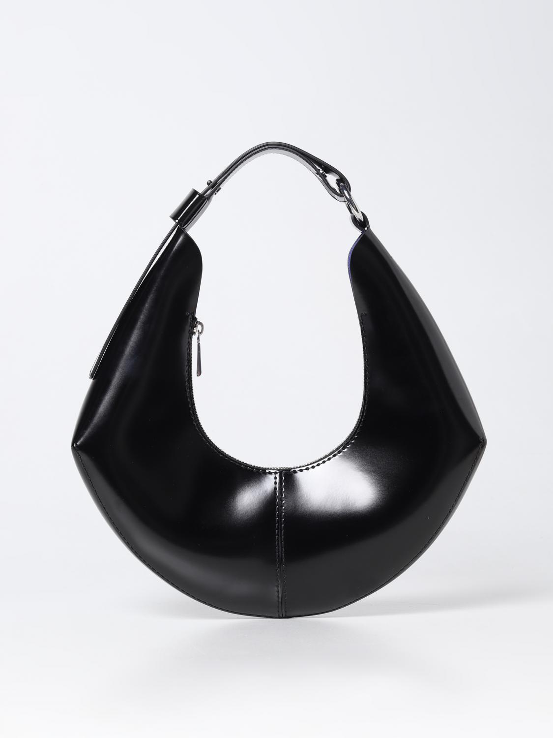 PROENZA SCHOULER BORSA A SPALLA: Borsa Chrystie Proenza Schoulder in pelle, Nero - Img 1