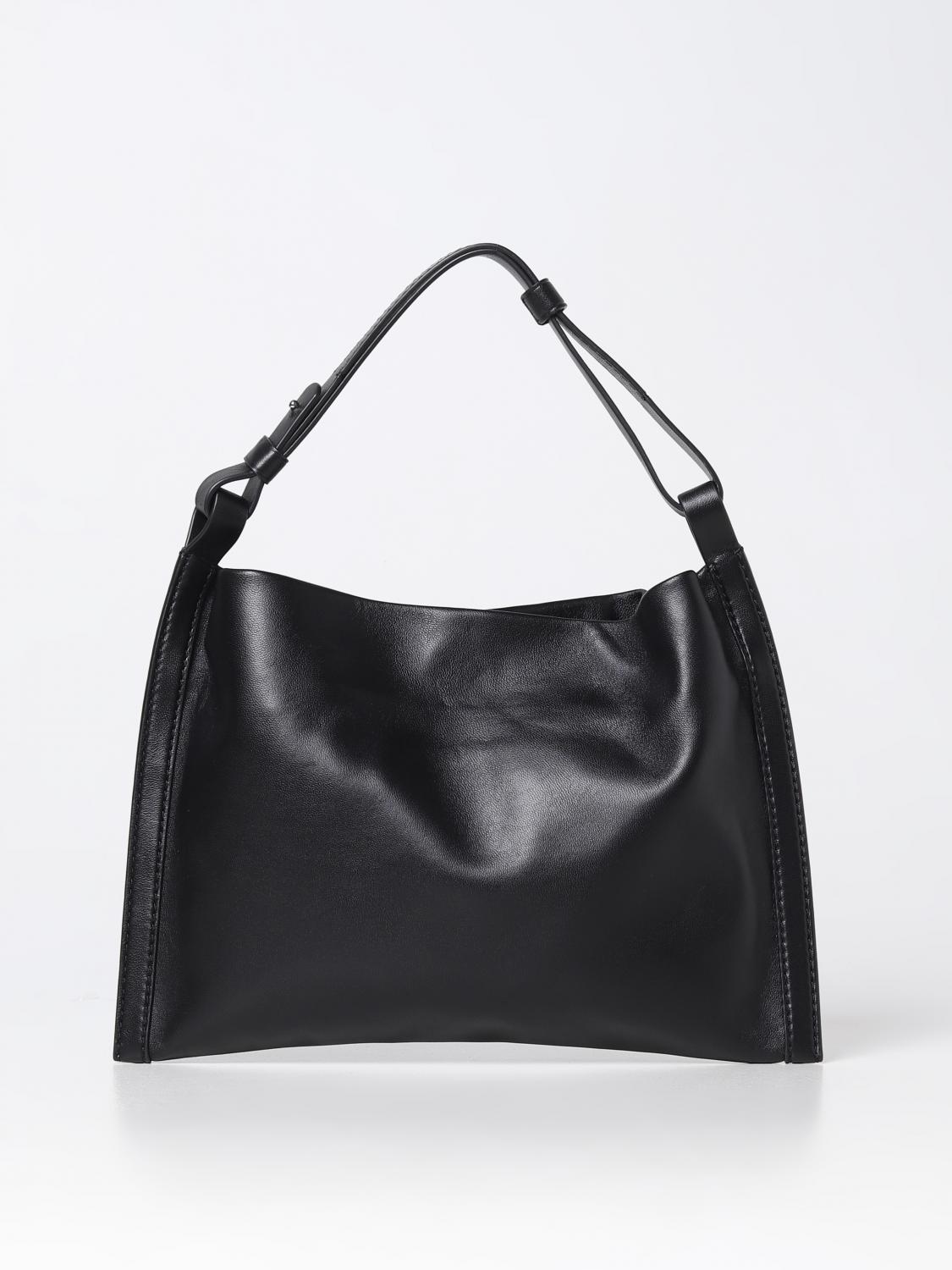 PROENZA SCHOULER BORSA A SPALLA: Borsa Minetta Proenza Schouler in nappa, Nero - Img 1