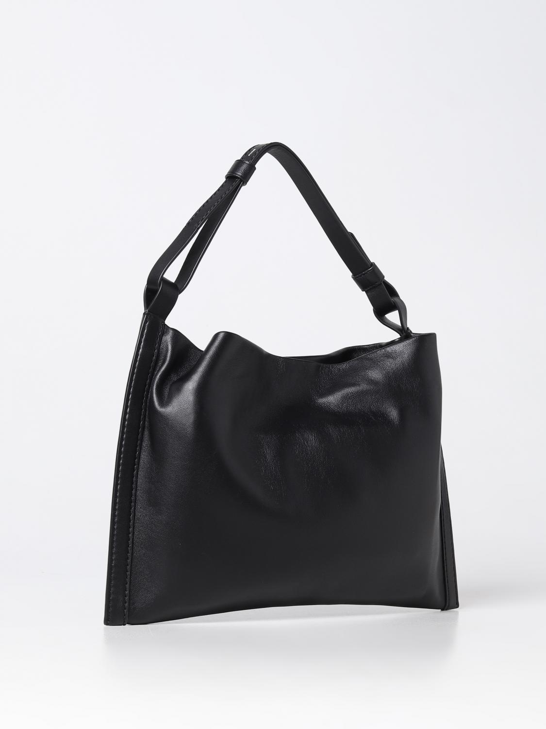 PROENZA SCHOULER BORSA A SPALLA: Borsa Minetta Proenza Schouler in nappa, Nero - Img 2