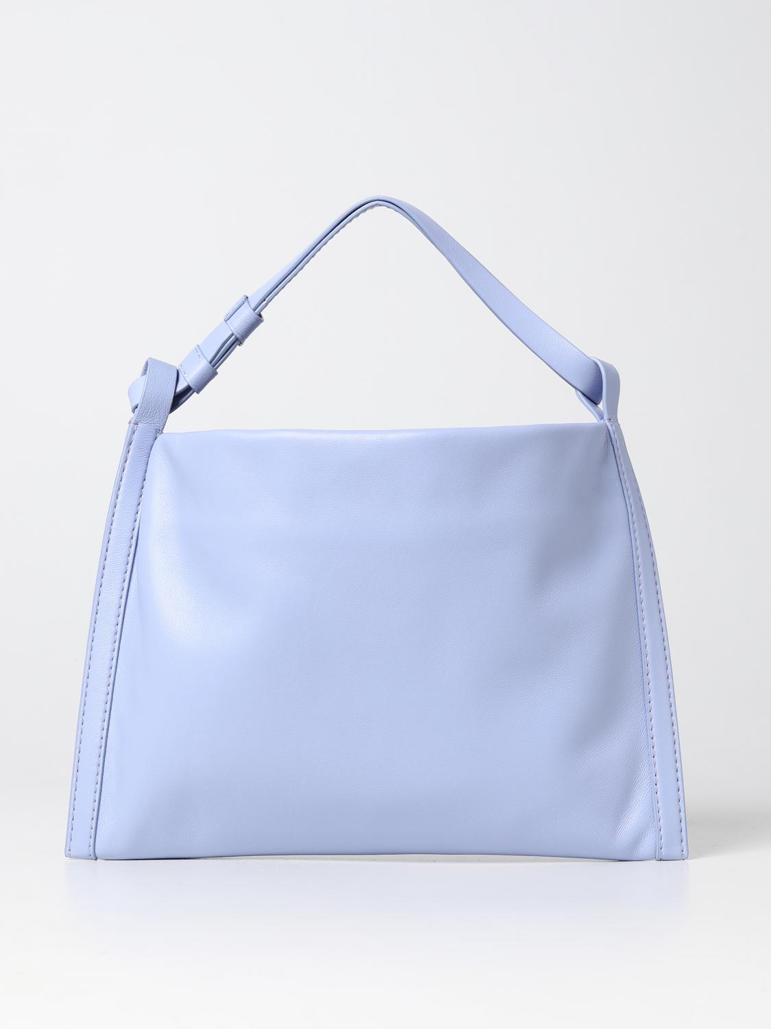 PROENZA SCHOULER BORSA A SPALLA: Borsa Minetta Proenza Schouler in nappa, Viola - Img 1