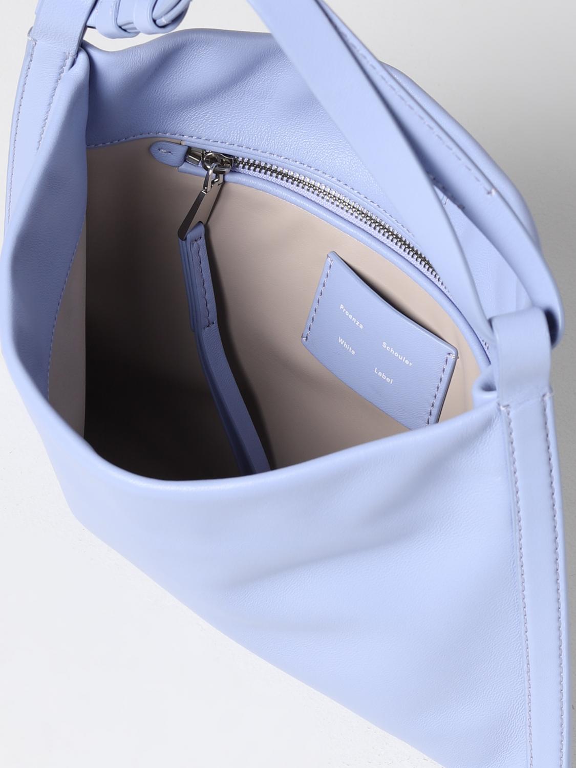 PROENZA SCHOULER BORSA A SPALLA: Borsa Minetta Proenza Schouler in nappa, Viola - Img 3