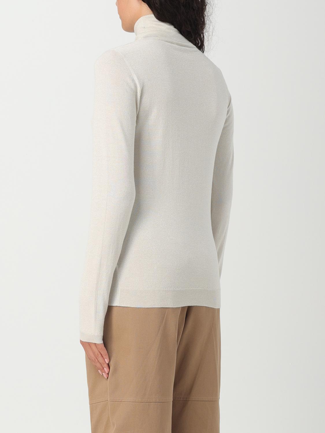 BRUNELLO CUCINELLI PULLOVER: Pullover damen Brunello Cucinelli, Ivory - Img 3