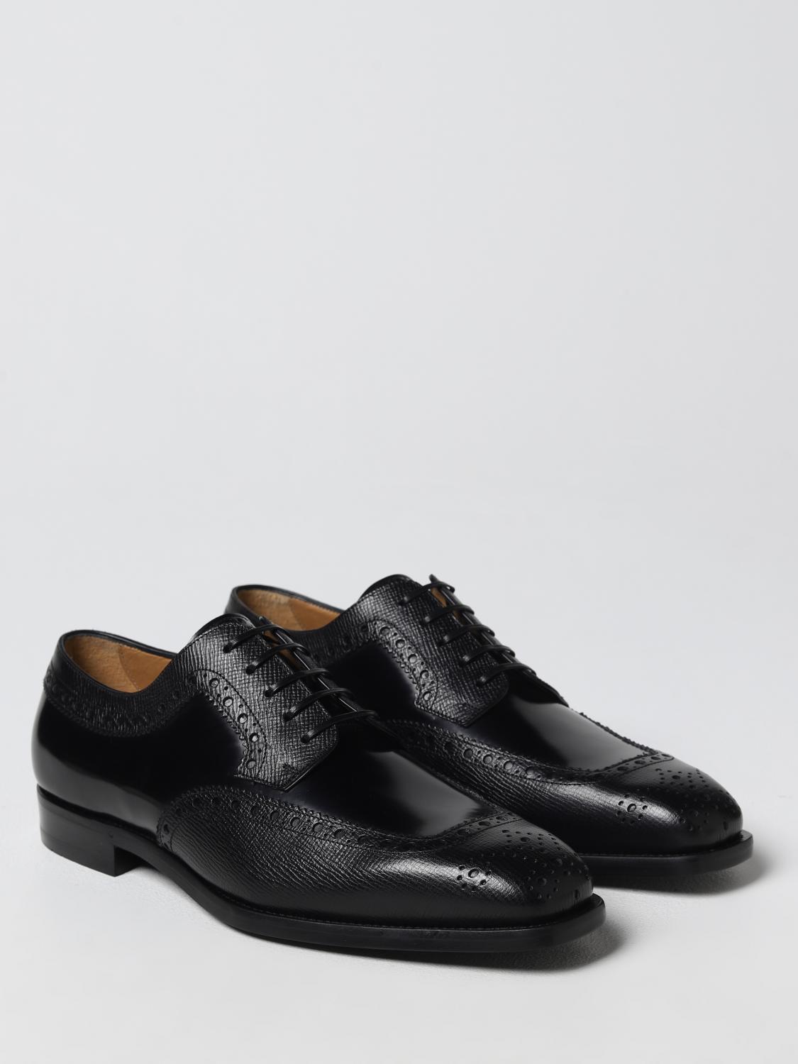 Ferragamo Frisco derby in leather - Black | 021644 762389  display picture 1