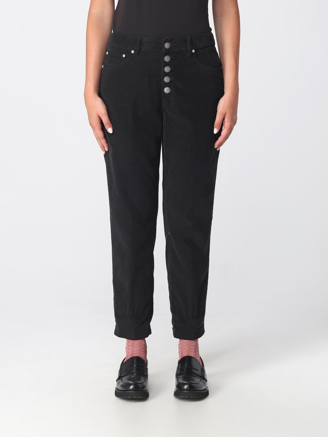 デニム・ジーパン DONDUP Women Denim Pants DP268B VS0030Y TRT DD BLACK DONDUP: denim jeans - Black | Dondup jeans DP268BVS0030YDTRT