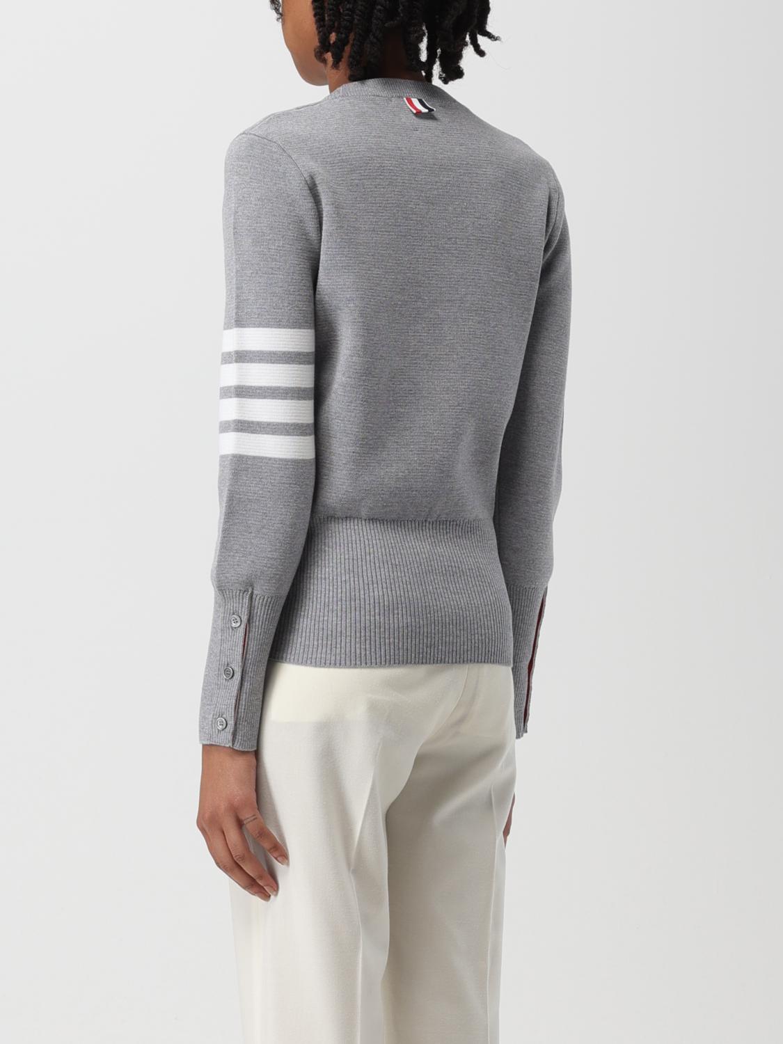 THOM BROWNE MAGLIA: Maglia Milano Thom Browne in lana, Grigio - Img 2