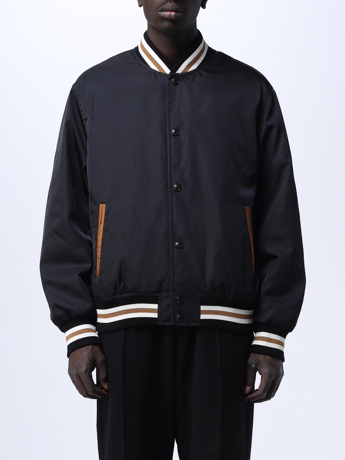 Versace nylon jacket with embroidery - Black | 10105811A07677