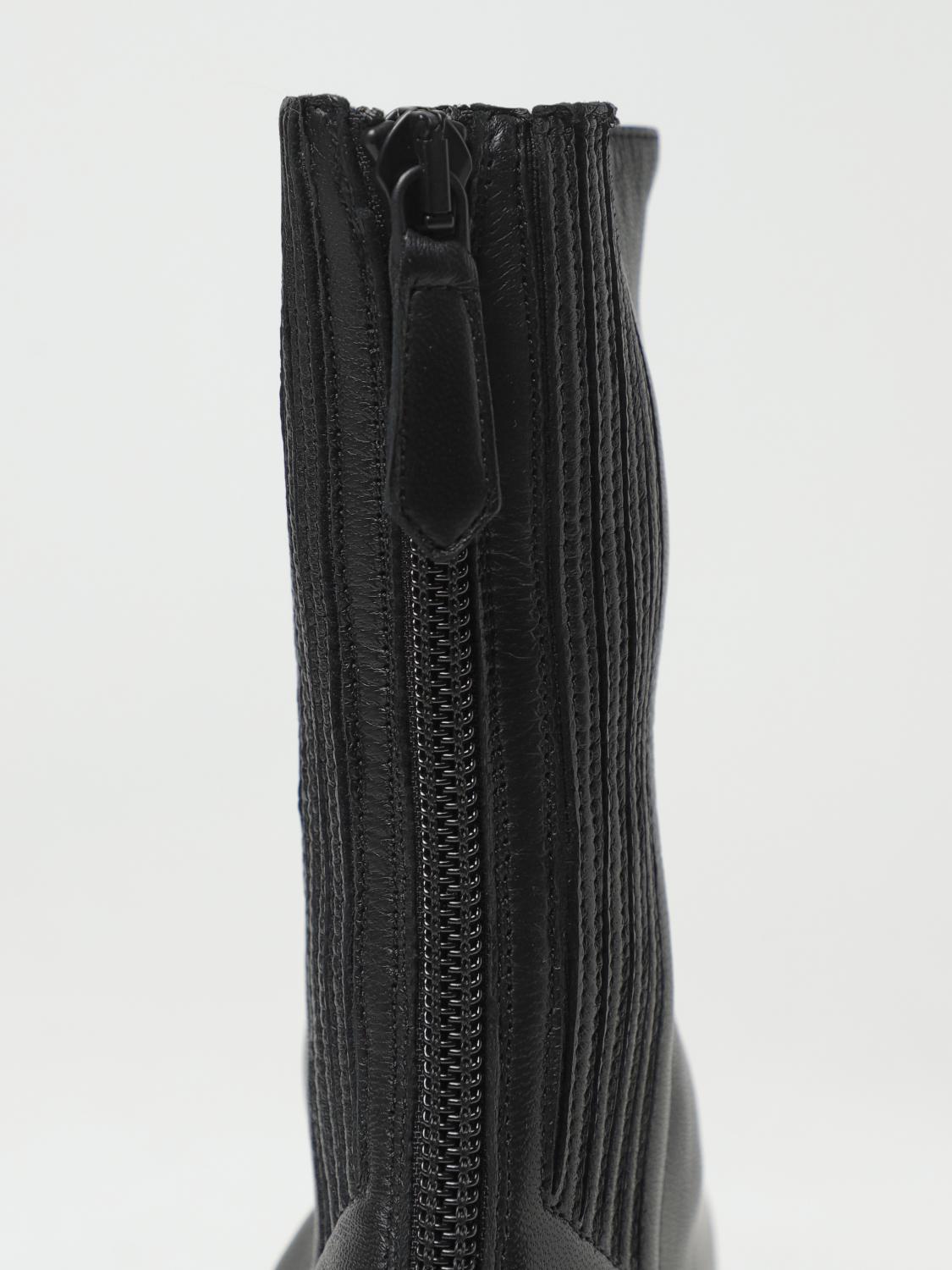 ショートブーツ・ブーティ AQUAZZURA Woman Flat ankle boots Black SHOMIDB0NAP 000 Aquazzura Outlet: Flat ankle boots woman - Black | Aquazzura