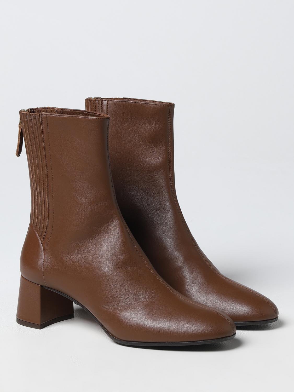 AQUAZZURA STIVALI: Stivaletto Saint Honoré Aquazzura in nappa, Marrone - Img 2