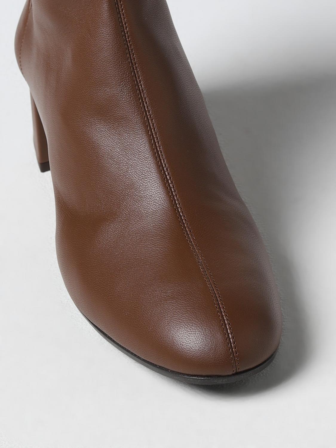 AQUAZZURA STIVALI: Stivaletto Saint Honoré Aquazzura in nappa, Marrone - Img 4