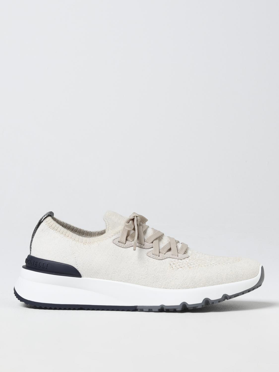 Brunello Cucinelli sneakers in stretch knit - Rope | MZUKISO250