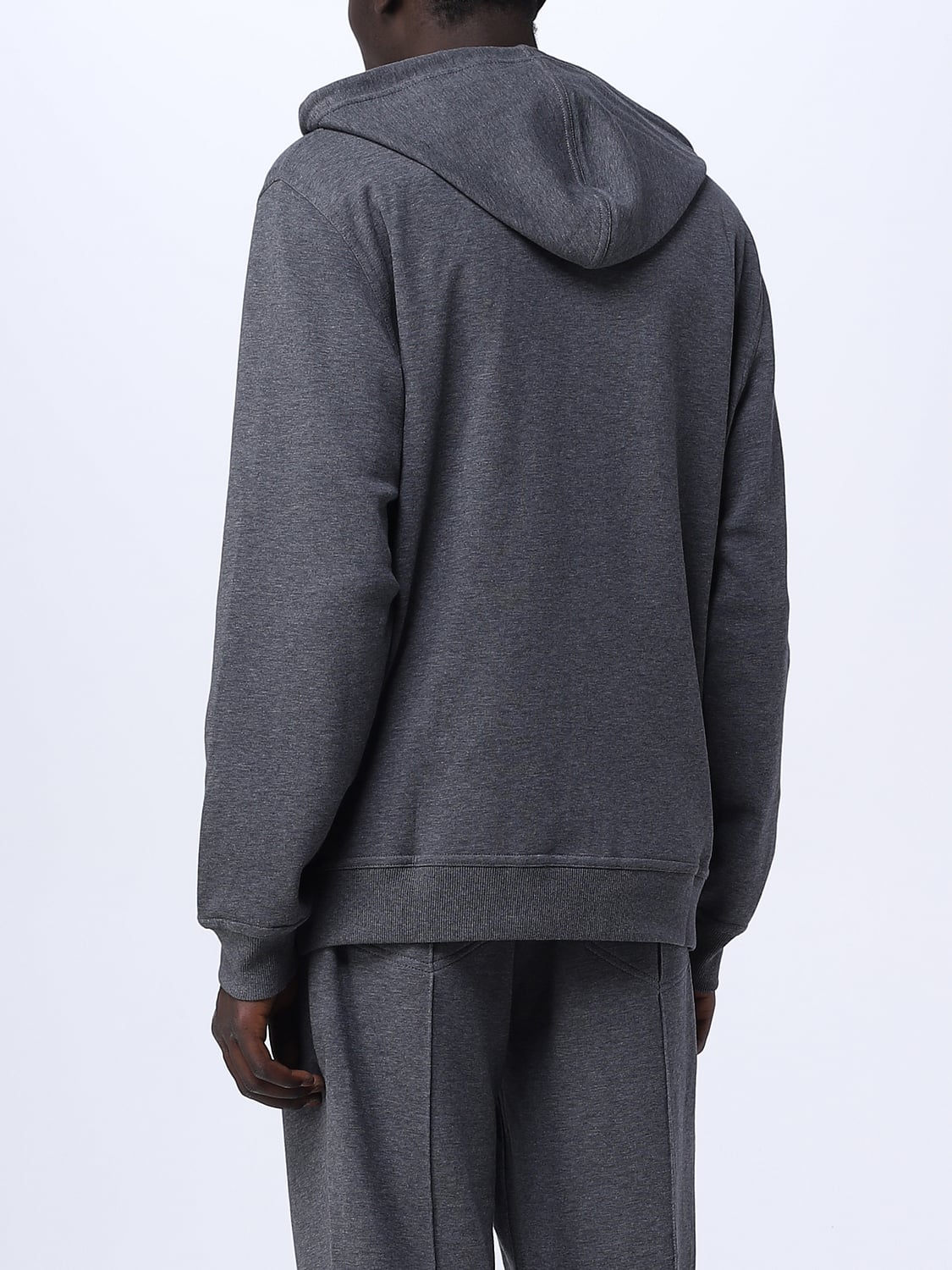 BRUNELLO CUCINELLI SWEATSHIRT: Pullover herren Brunello Cucinelli, Grau - Img 3