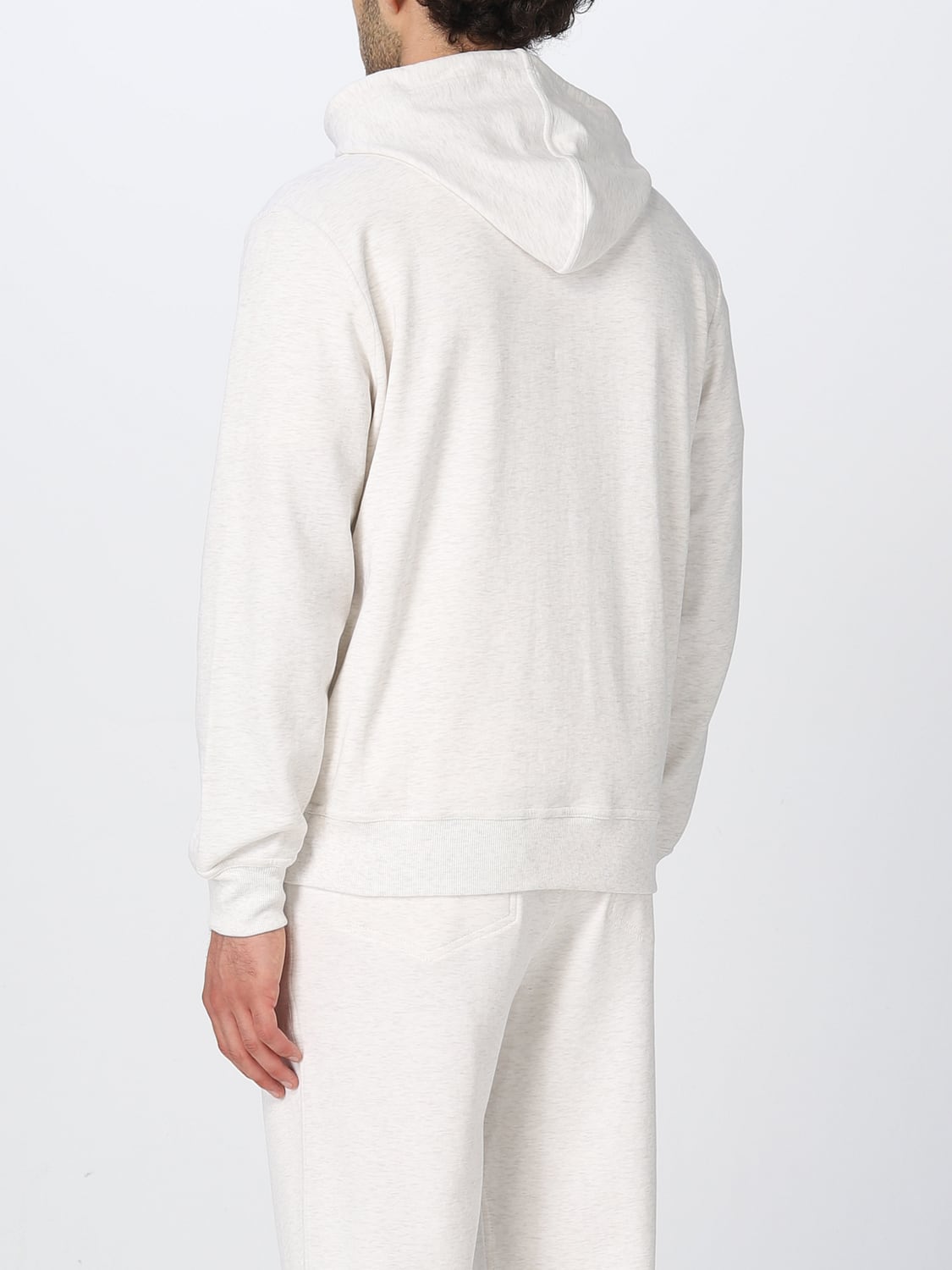 BRUNELLO CUCINELLI SWEATSHIRT: Pullover herren Brunello Cucinelli, Beige - Img 3