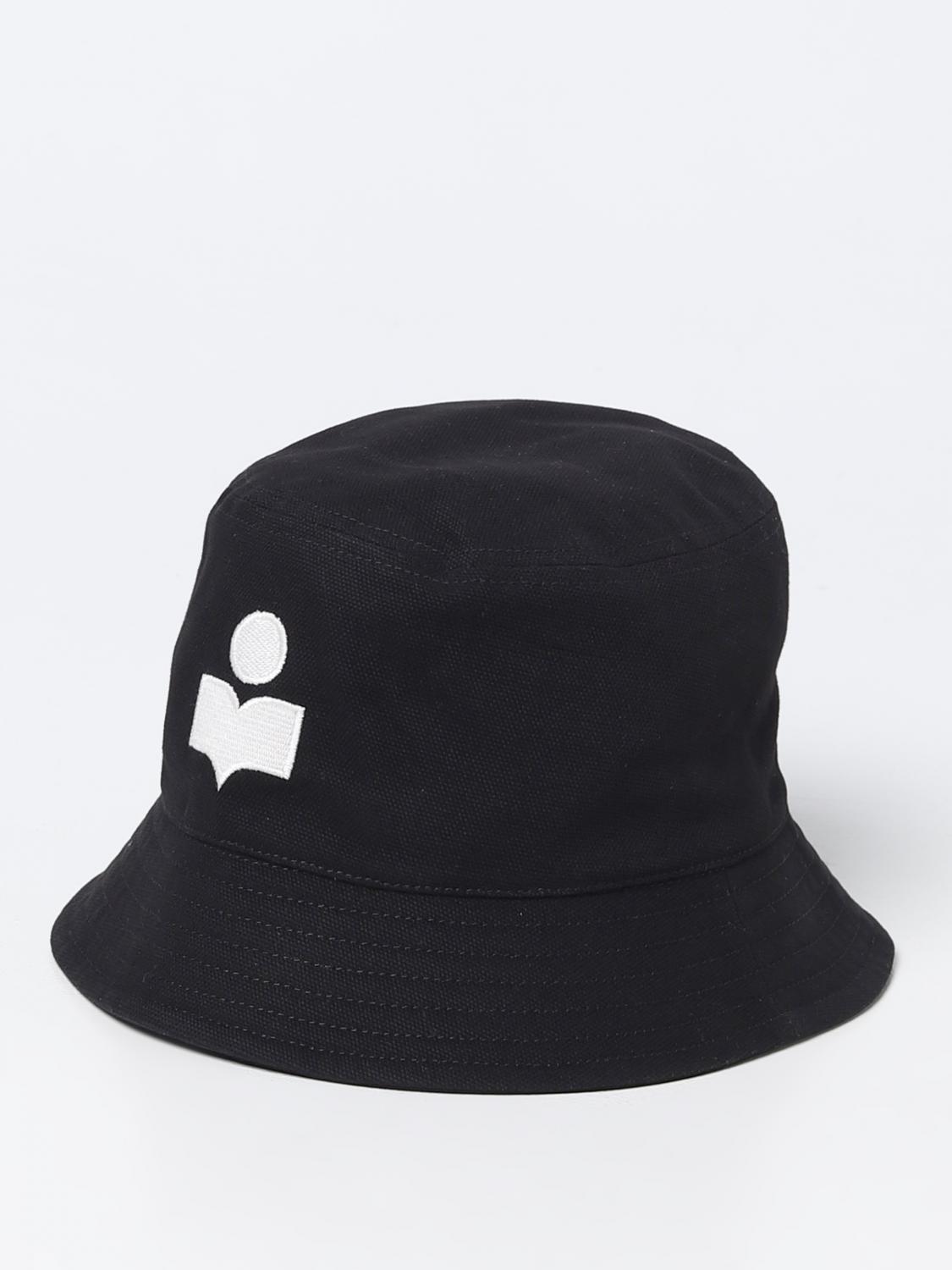 ISABEL MARANT HAT: Isabel Marant cotton hat, Black - Img 1