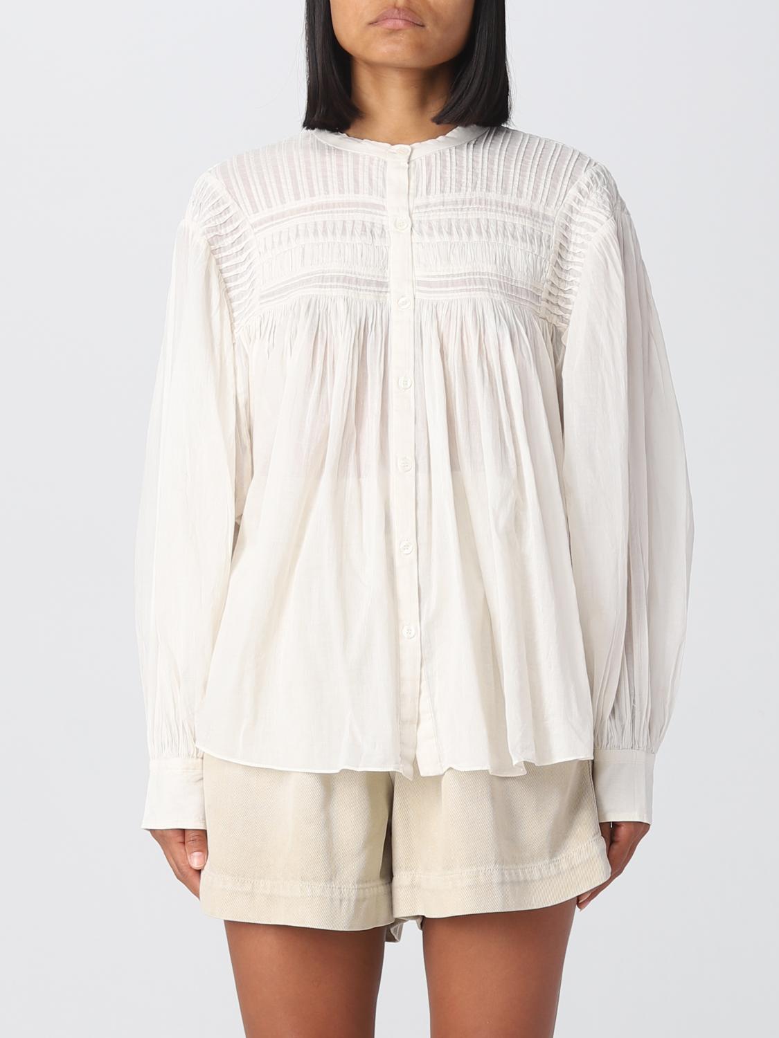 ISABEL MARANT ETOILE CAMISA: Camisa mujer Isabel Marant Etoile, Beige - Img 1