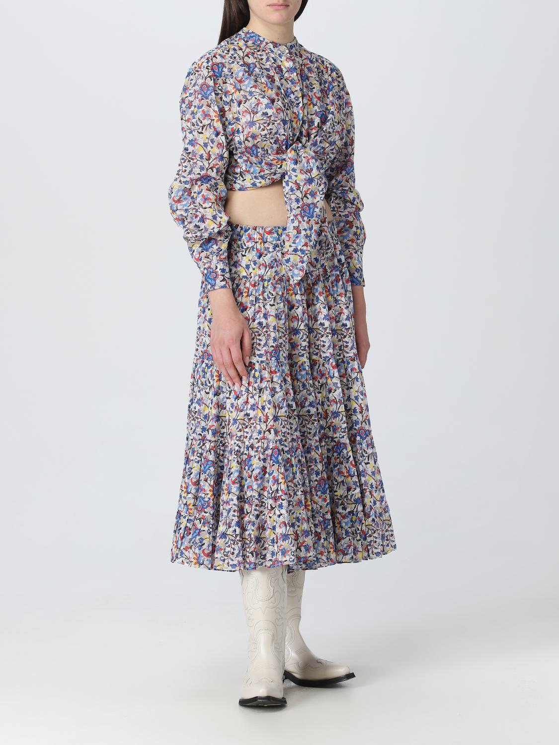 ISABEL MARANT ETOILE HEMDBLUSE: Hemdbluse damen Isabel Marant Etoile, Weiß - Img 2