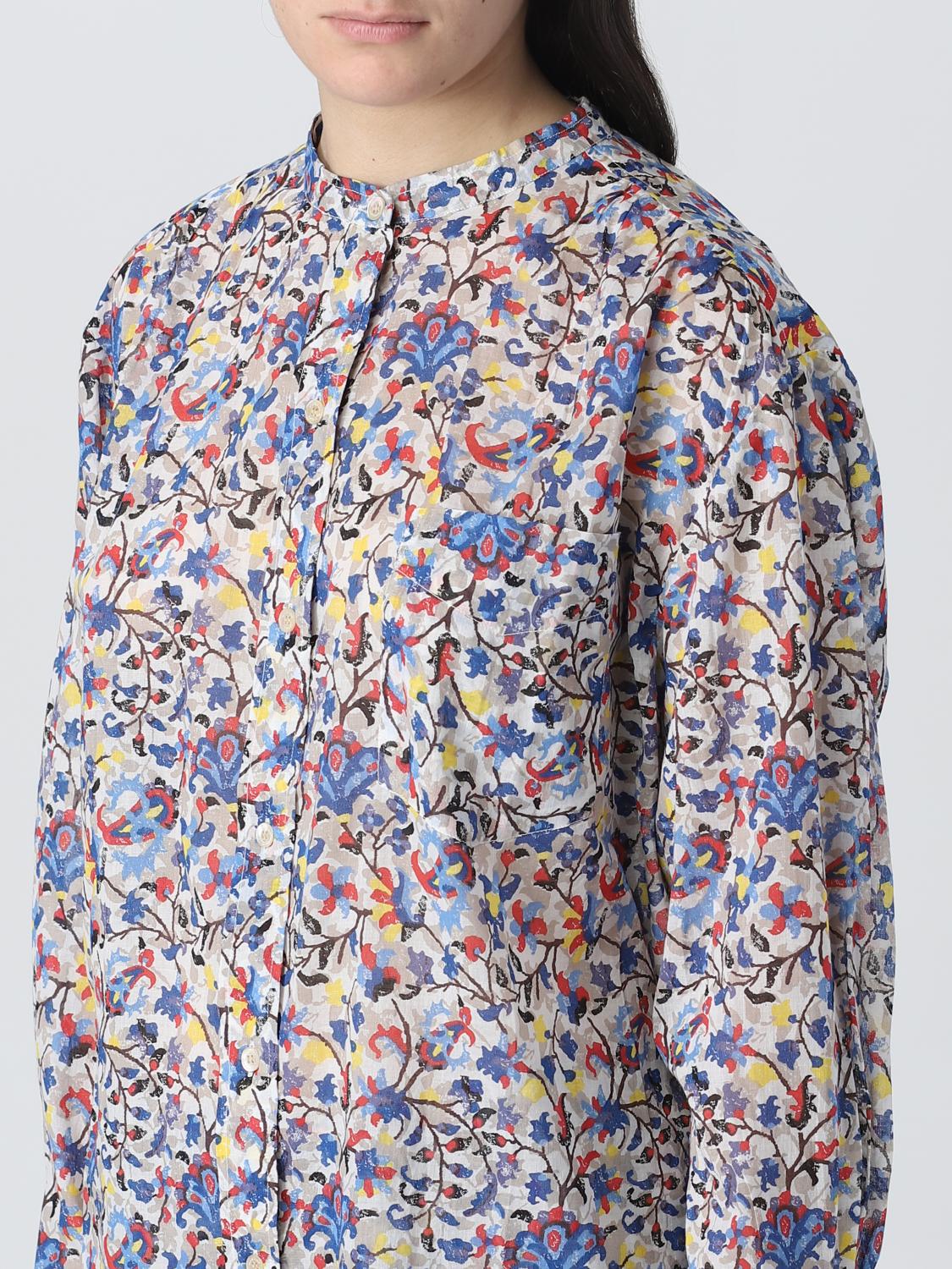 ISABEL MARANT ETOILE HEMDBLUSE: Hemdbluse damen Isabel Marant Etoile, Weiß - Img 4