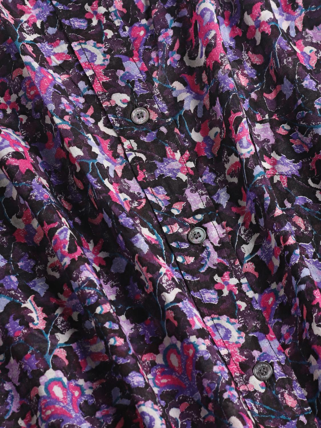 ISABEL MARANT ETOILE CAMISA: Camisa mujer Isabel Marant Etoile, Violeta - Img 5