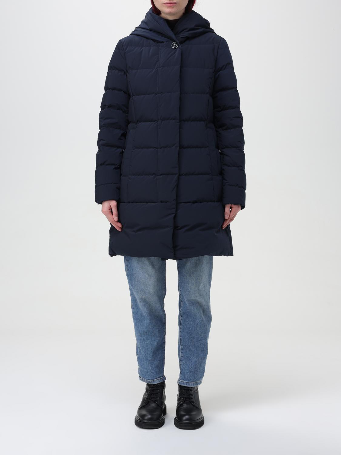 ジャケット WOOLRICH Woman Jacket Blue CFWWOU0685FRUT3128 3989 Woolrich Outlet: Jacket woman - Blue | Woolrich jacket