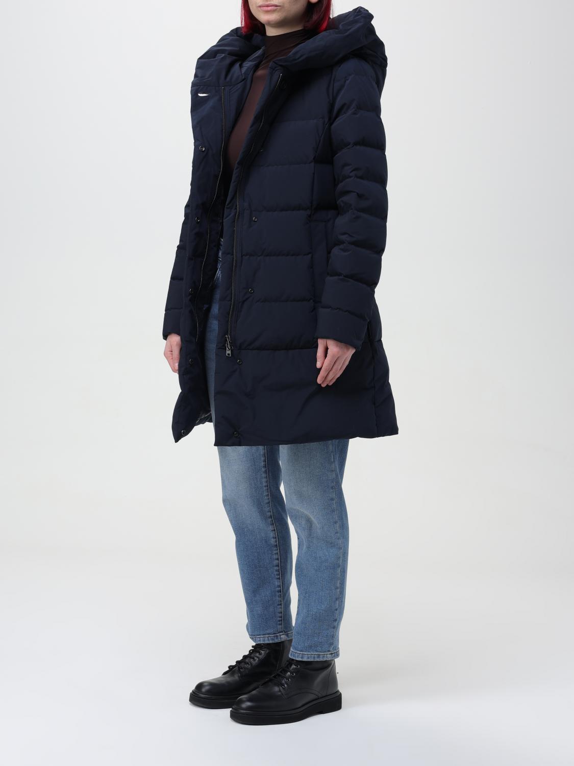 ジャケット WOOLRICH Woman Jacket Blue CFWWOU0685FRUT3128 3989 Woolrich Outlet: Jacket woman - Blue | Woolrich jacket